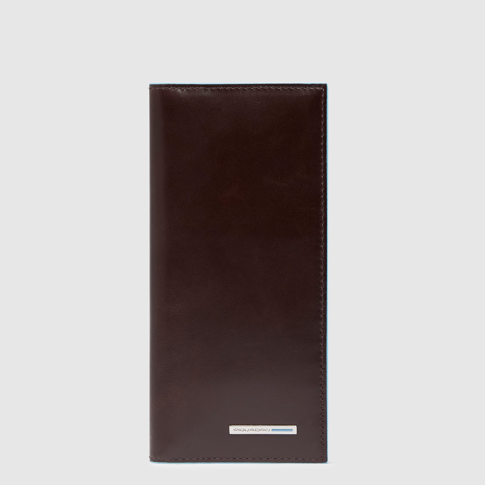 Piquadro Blue Square Geldbörse Herren vertikal Schwarz RFID
