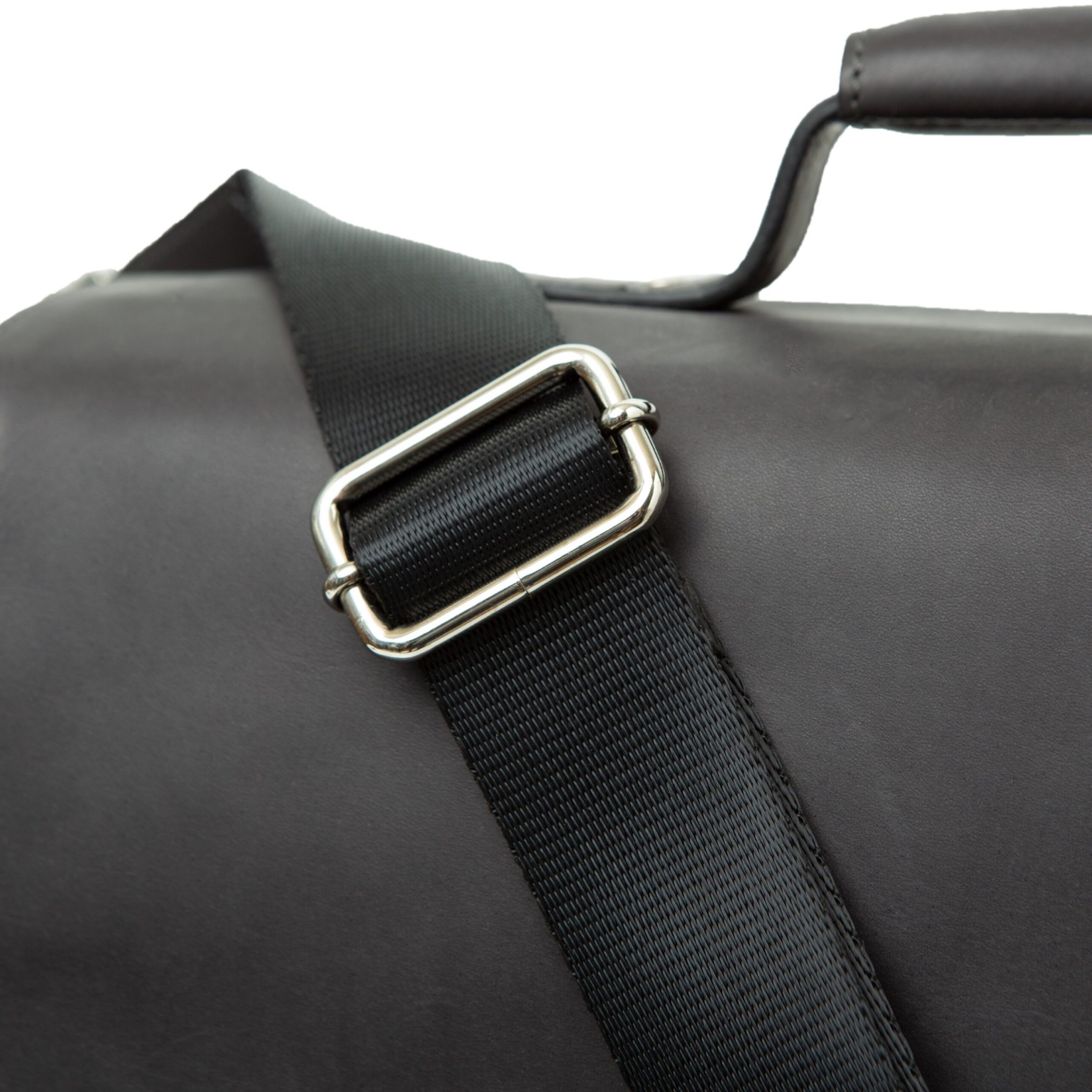 Pride and Soul PERCENT Laptoptasche Grau Leder Laptopfach