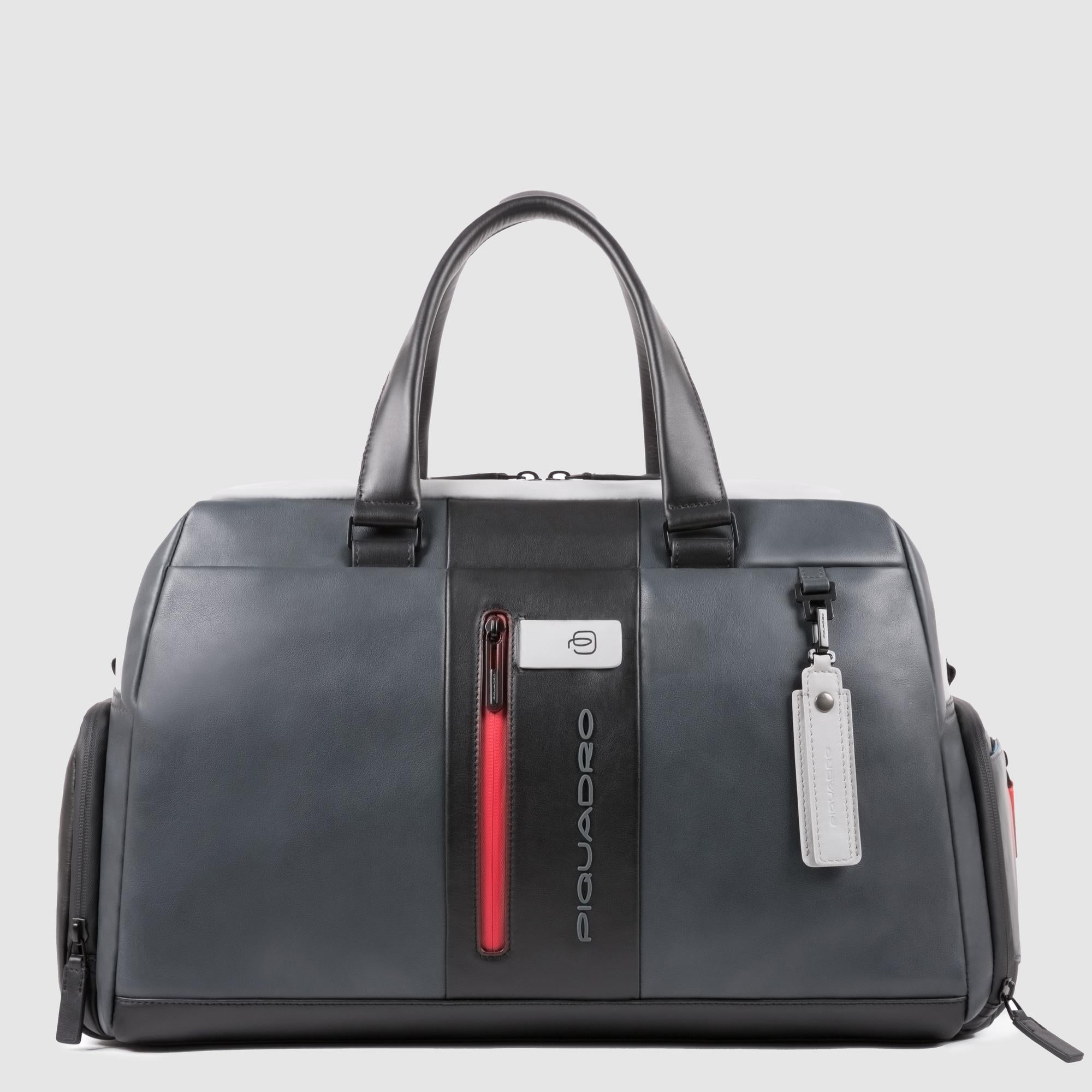 Piquadro Rover Reisetasche Leder grün personalisierbar