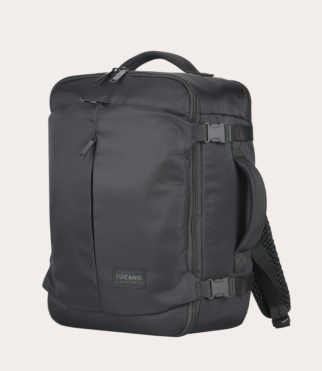 Tucano Tugò Premium Kabinenrucksack Schwarz 15,6 Zoll