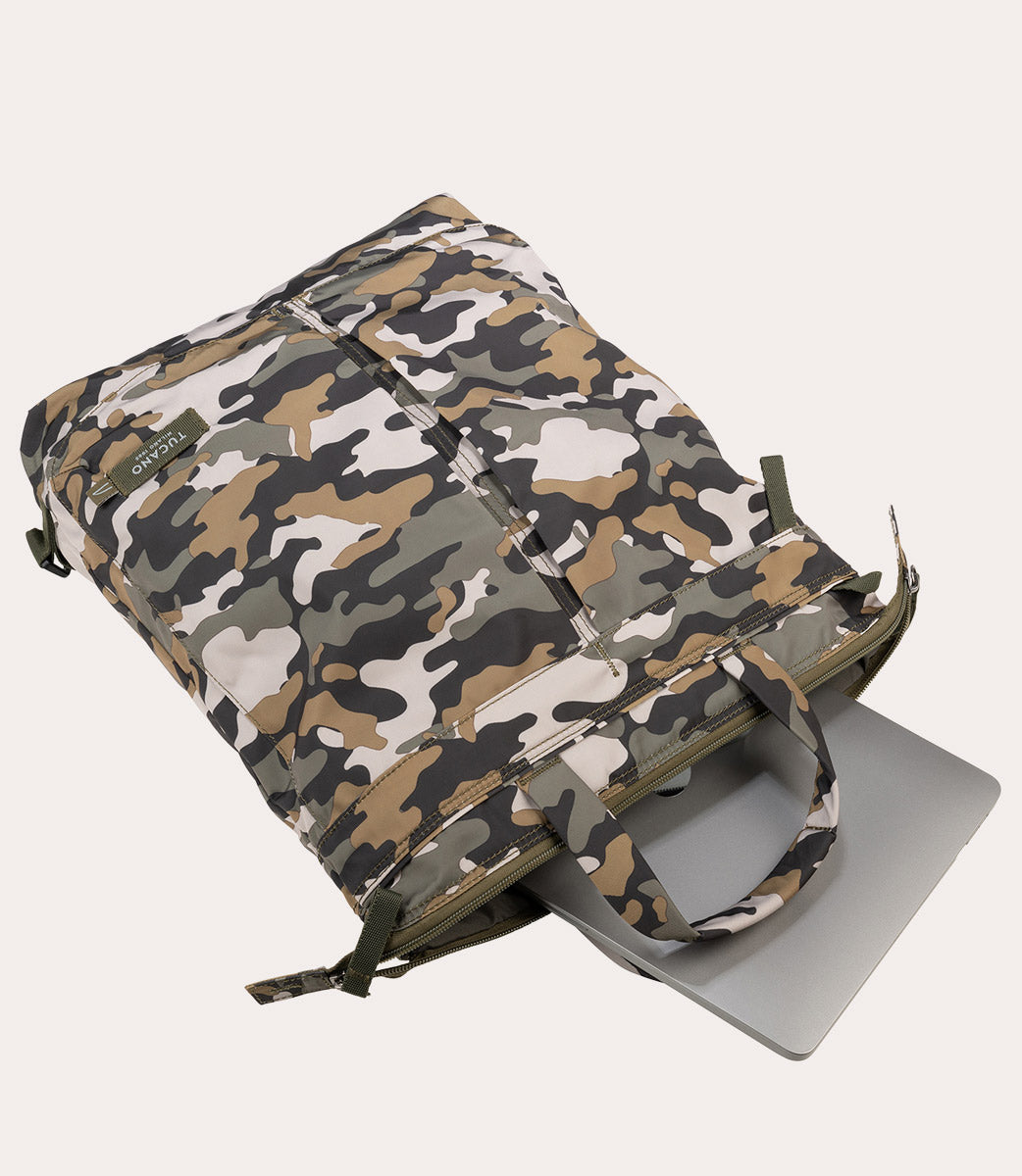 Tucano Desert Shopper M Militärgrün Rucksack