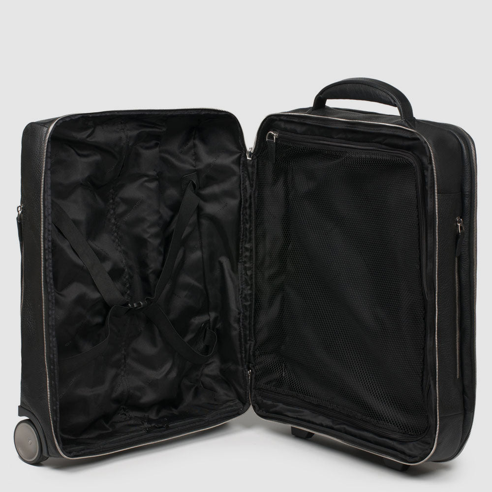 Piquadro PQ-Light Kabinentrolley Laptopfach schwarz N