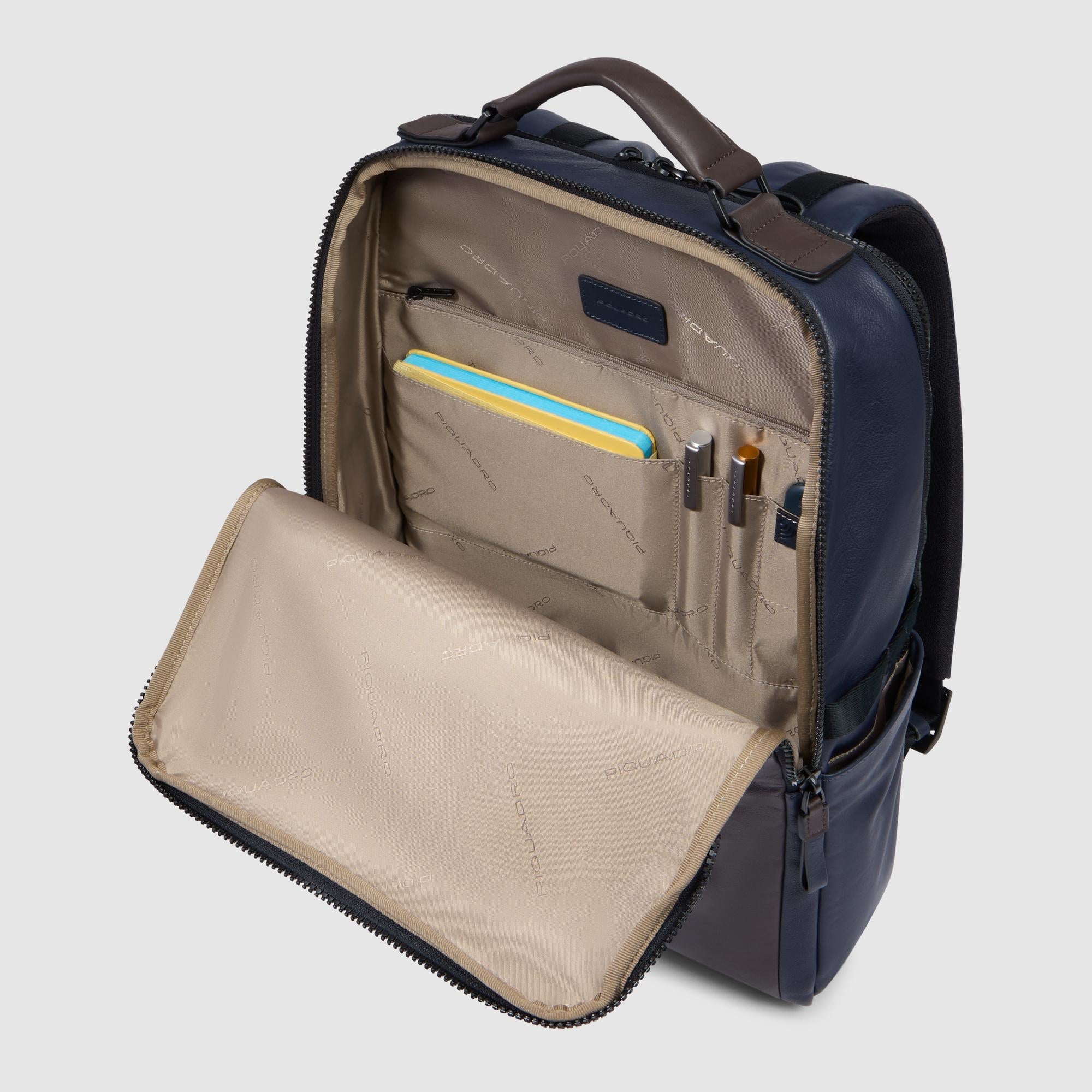 Piquadro Corner 2.0 Rucksack 15,6 Zoll VETM RFID