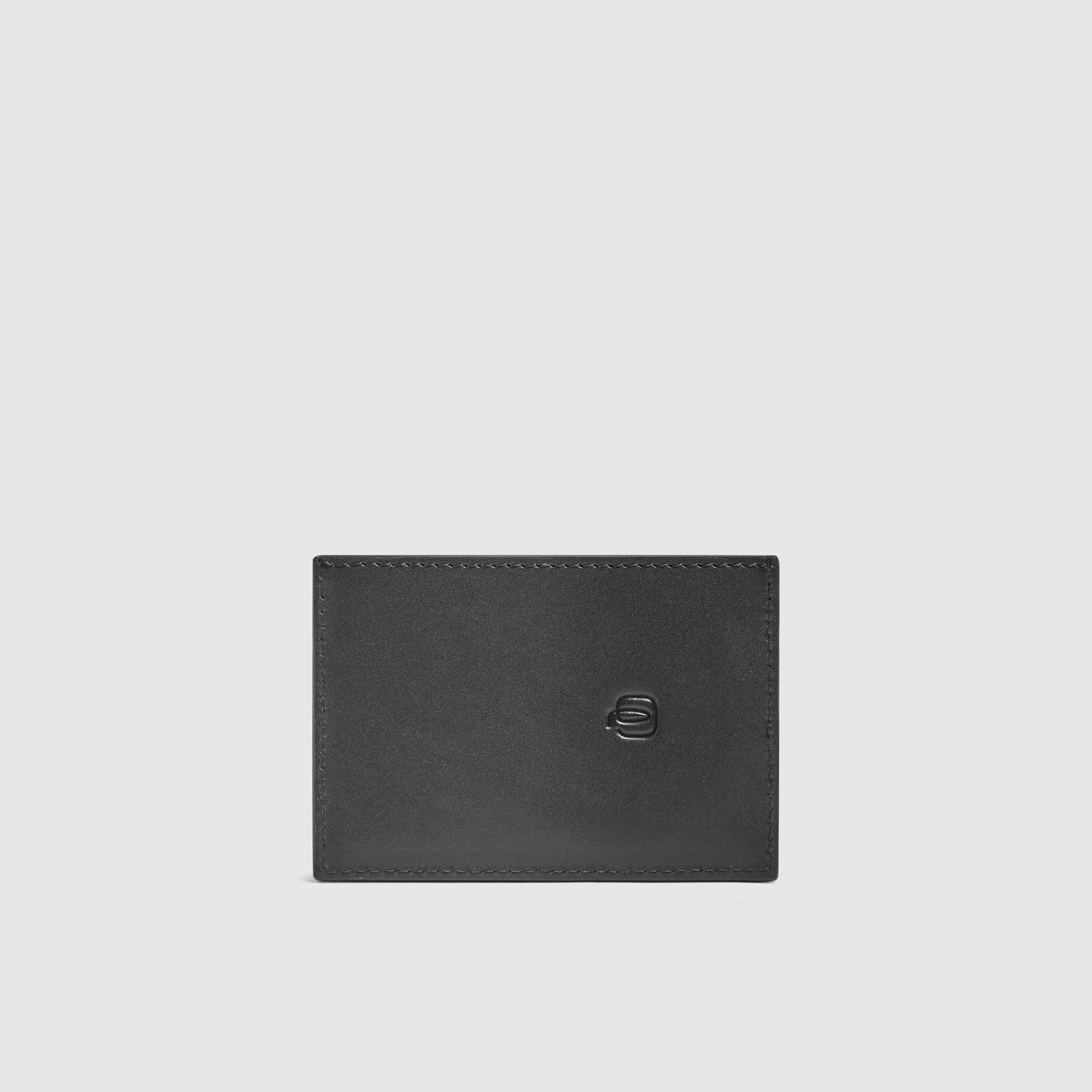 Piquadro BagMotic Kartenetui MagSafe Schwarz Leder Herren