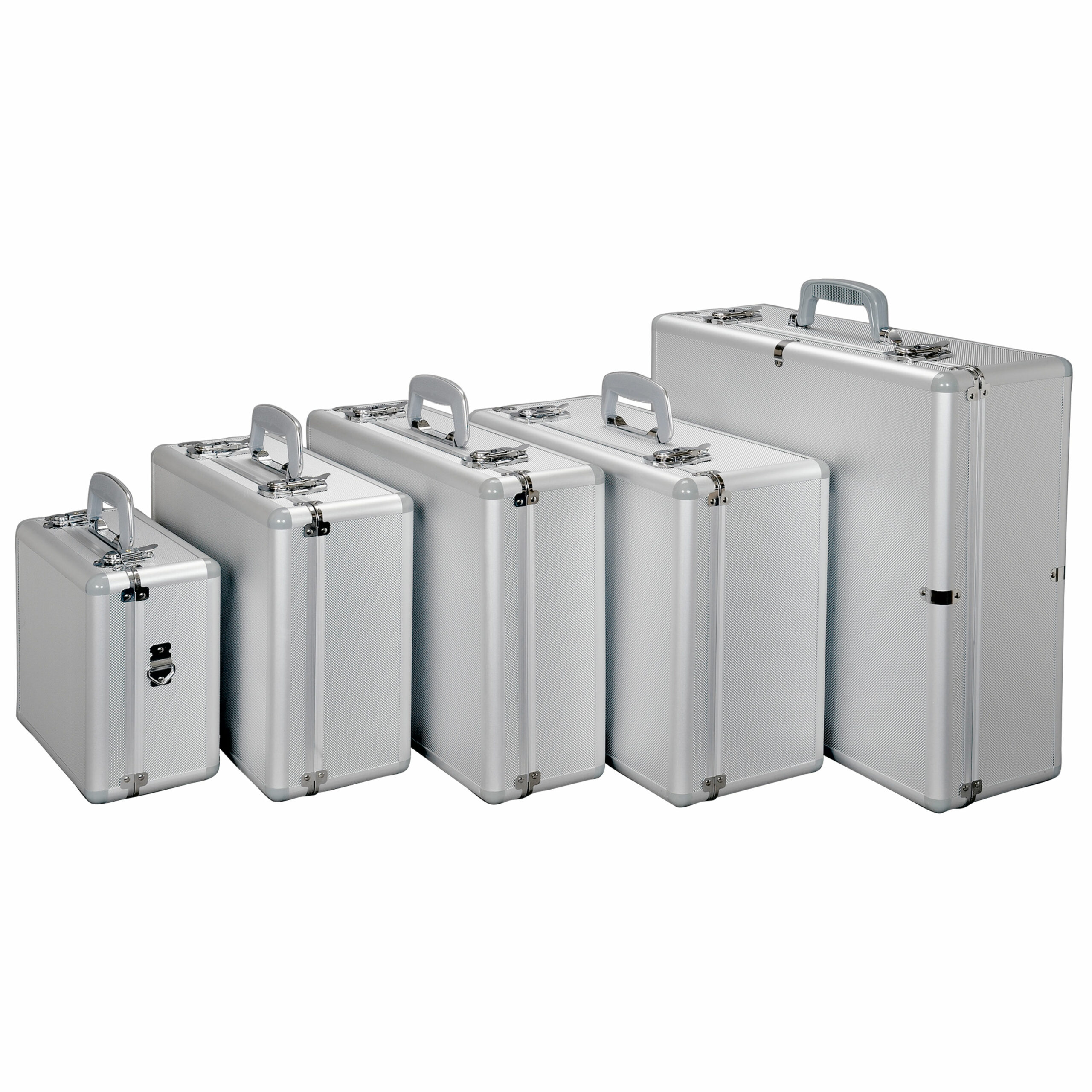 Lightpak Stratos IV 45138 Aluminiumkoffer Silber abschließbar