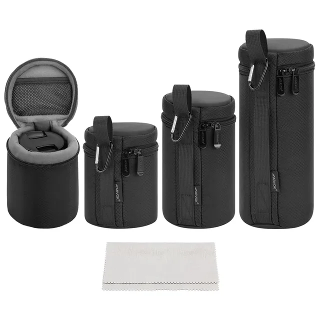 ARVOK Travel Accessories Objektivtasche Neopren Schwarz wasserdicht