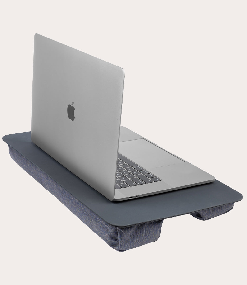 Tucano Comodo Laptop Kissen Blau-Grau Anti-Rutsch Groß