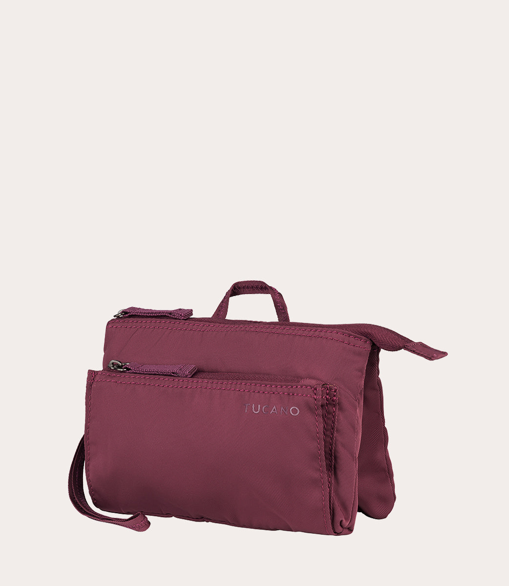 Tucano Ordine Beauty Case Kulturtasche Dunkelblau recycelt