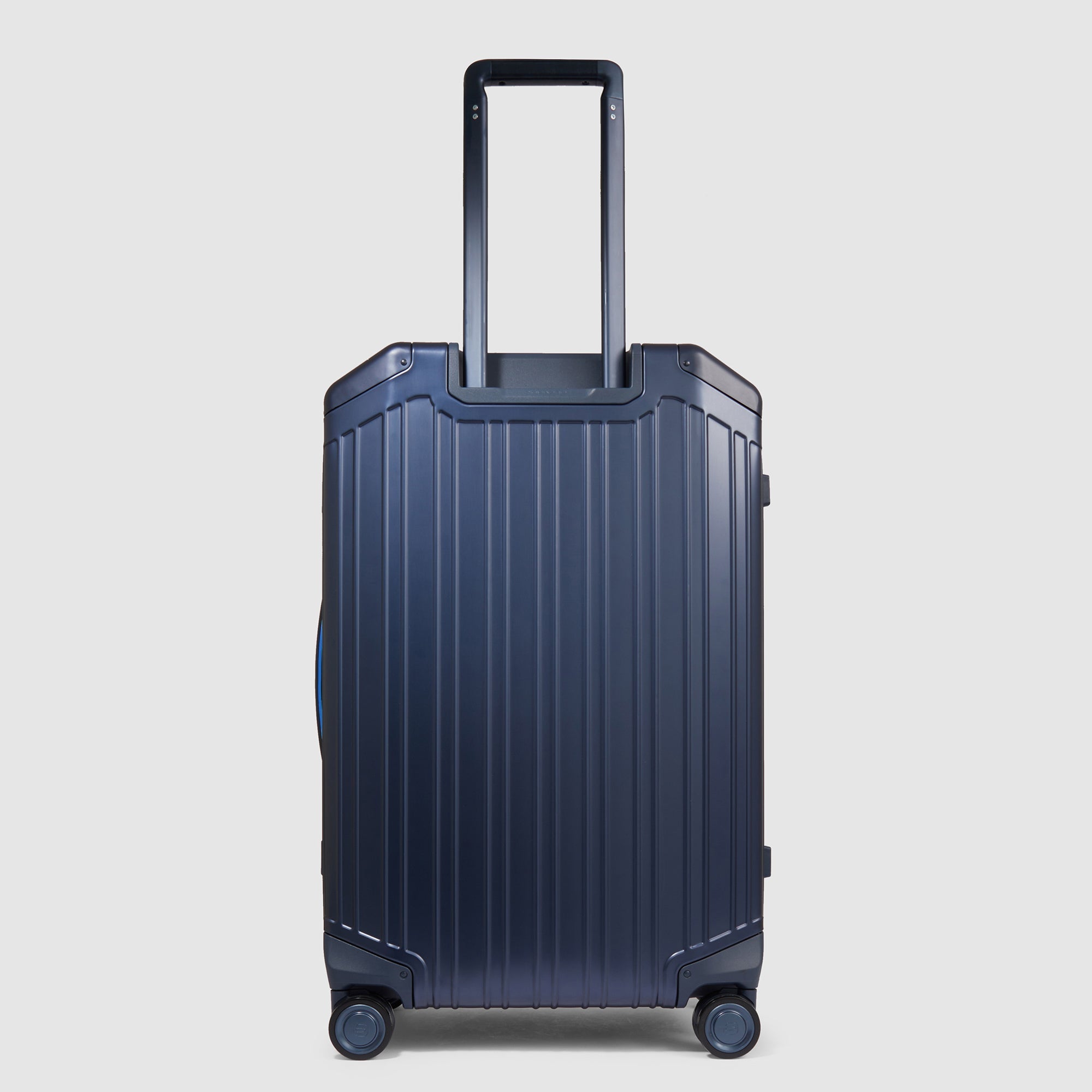 Piquadro Connequ Trolley M Alu 4 Rollen mit Cover