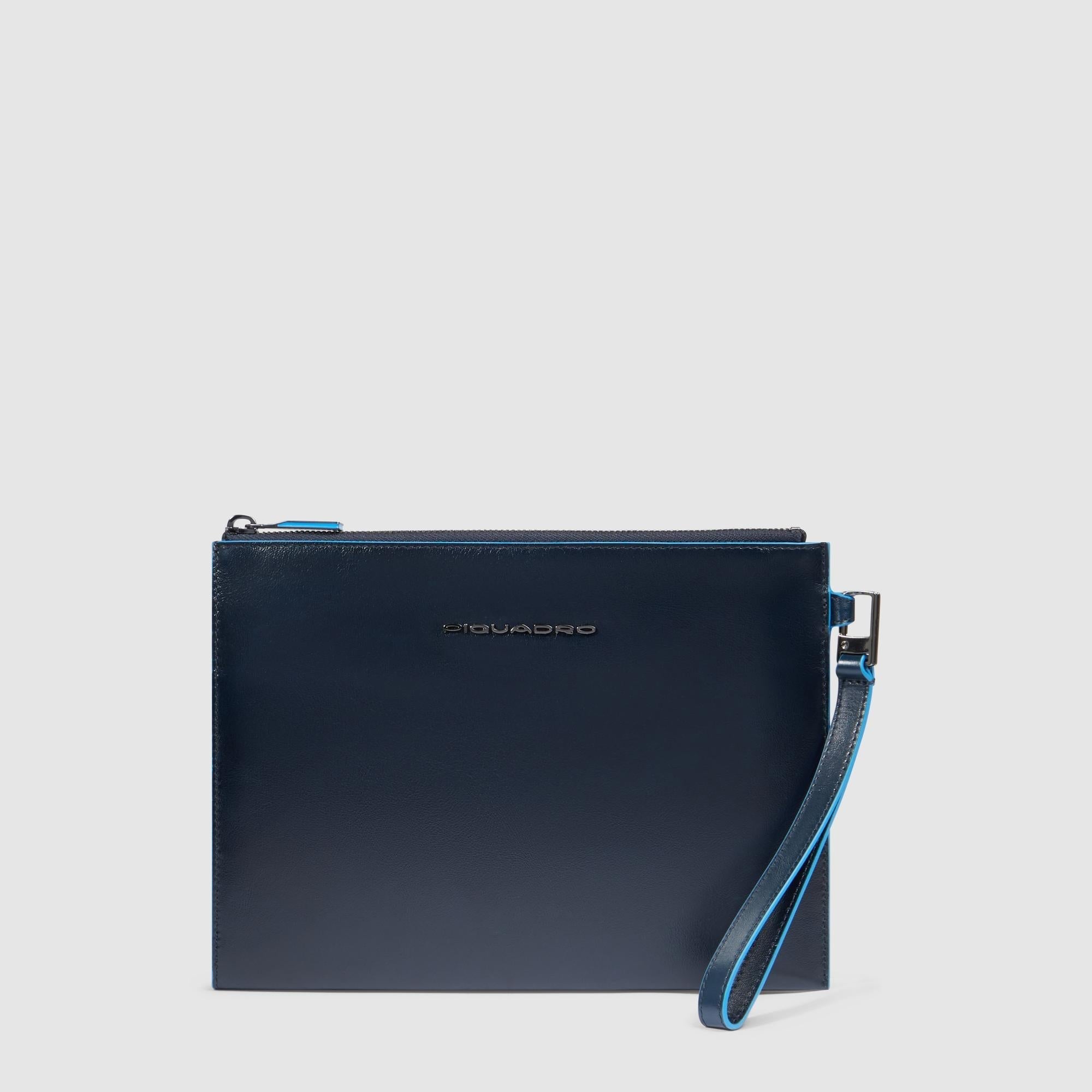 Piquadro Black Square Pochette Herren schwarz iPad mini