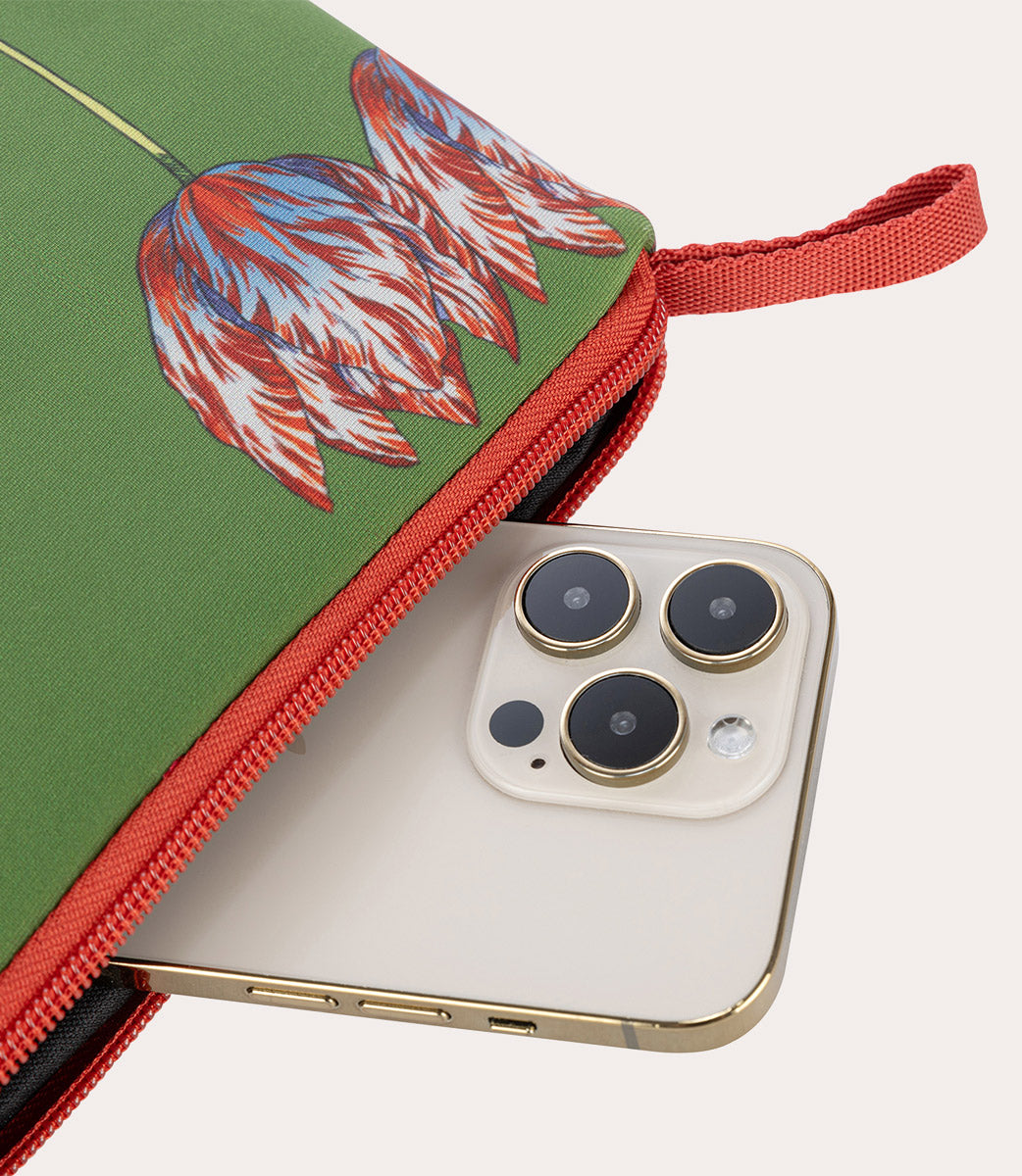 Tucano Schizzo Beautycase Weiß Neopren R-PET
