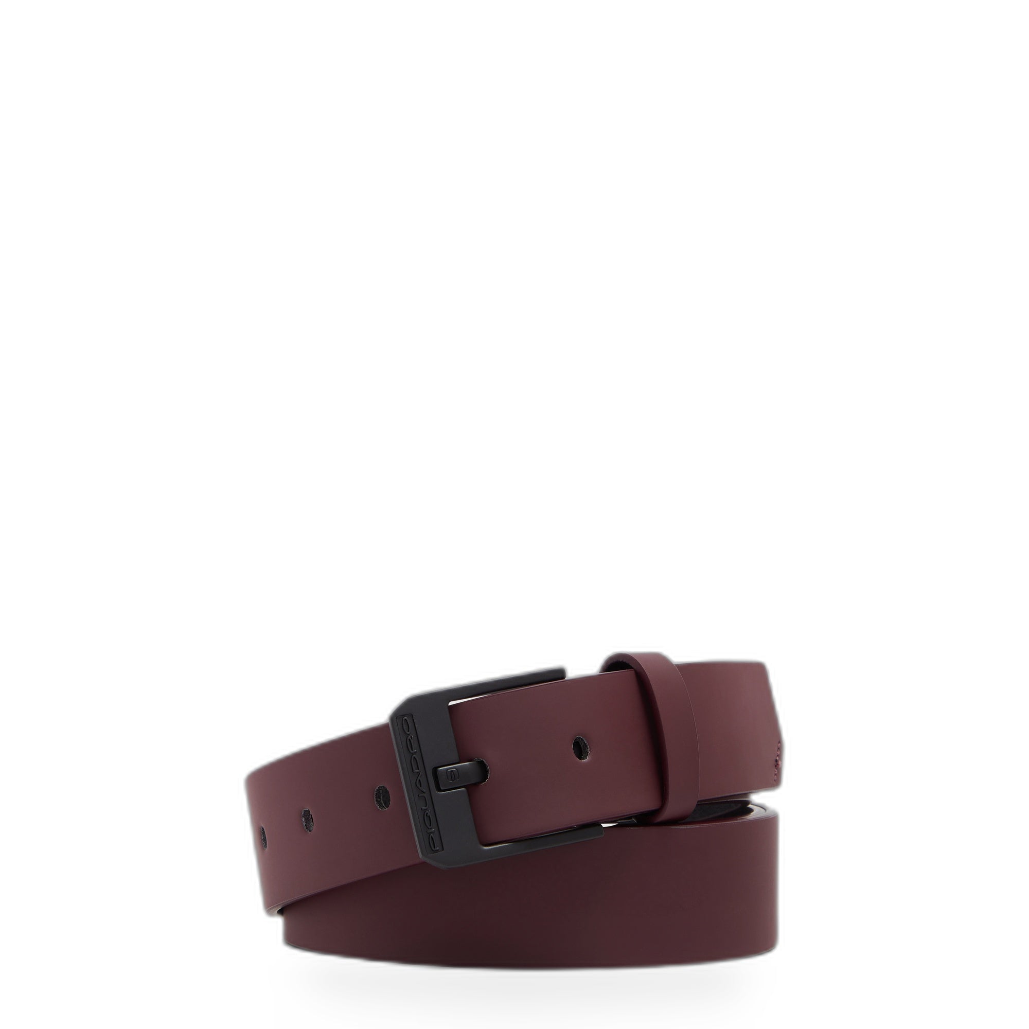 Piquadro Blue Square Gürtel Herren Leder Schwarz Dorn