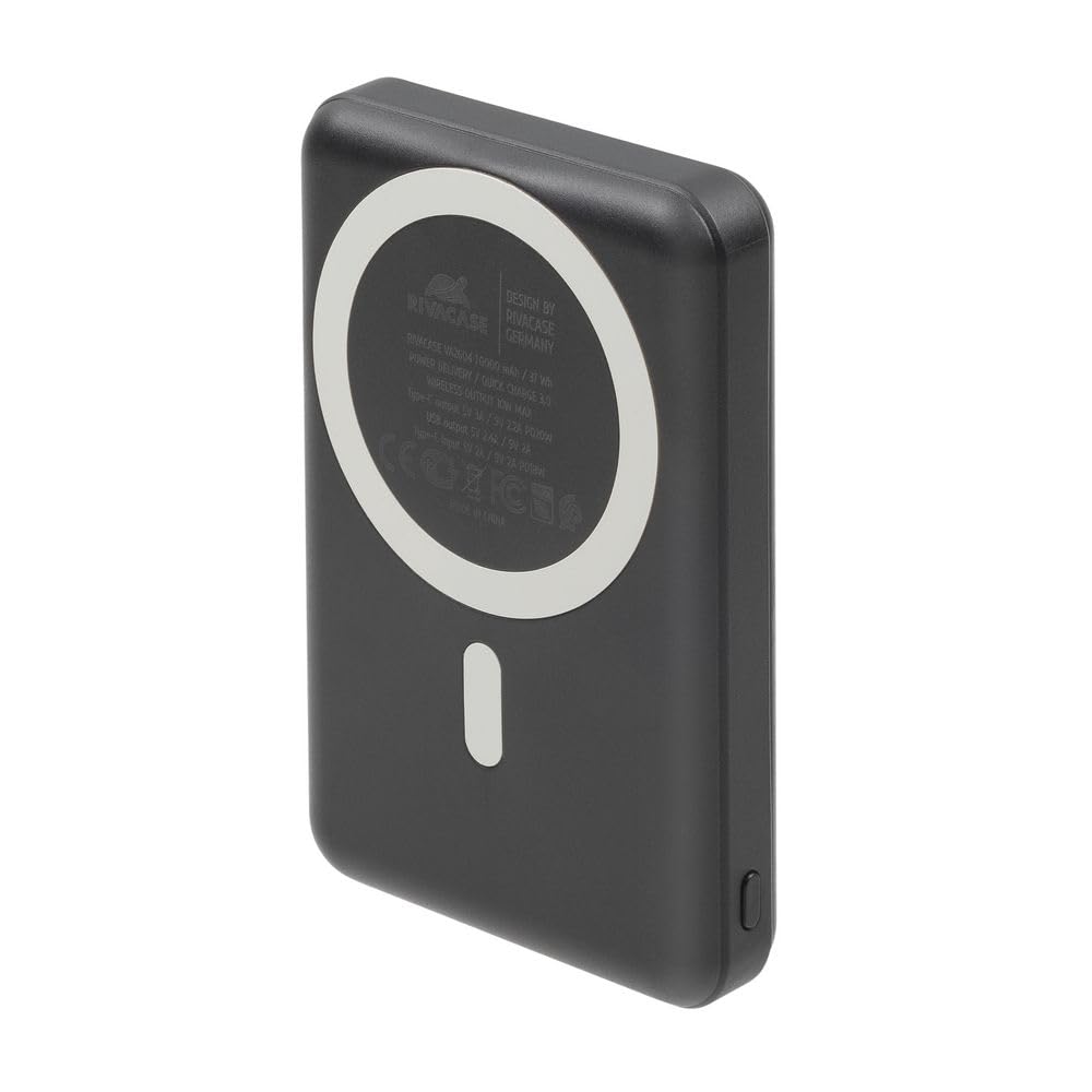 RIVACASE RIVAPOWER VA2603 Powerbank 5000 mAh schwarz magnetisch
