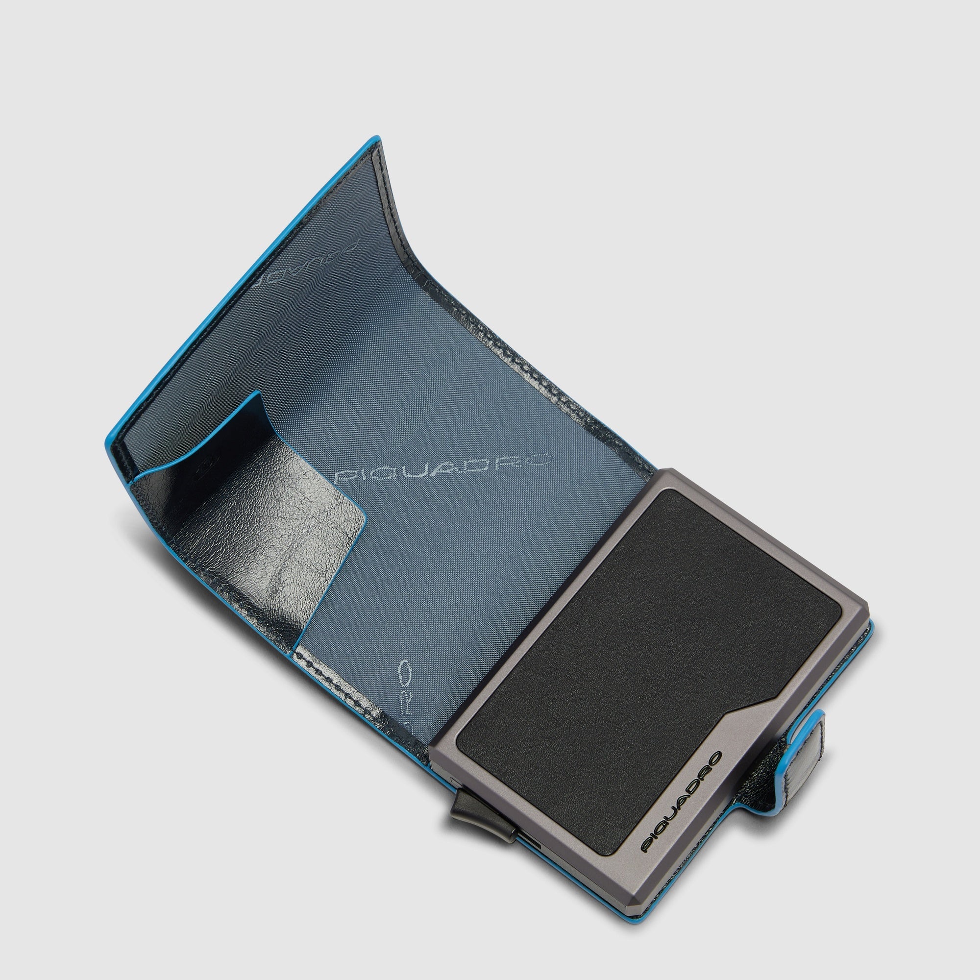 Piquadro BagMotic MagSafe Geldbörse Leder Schwarz