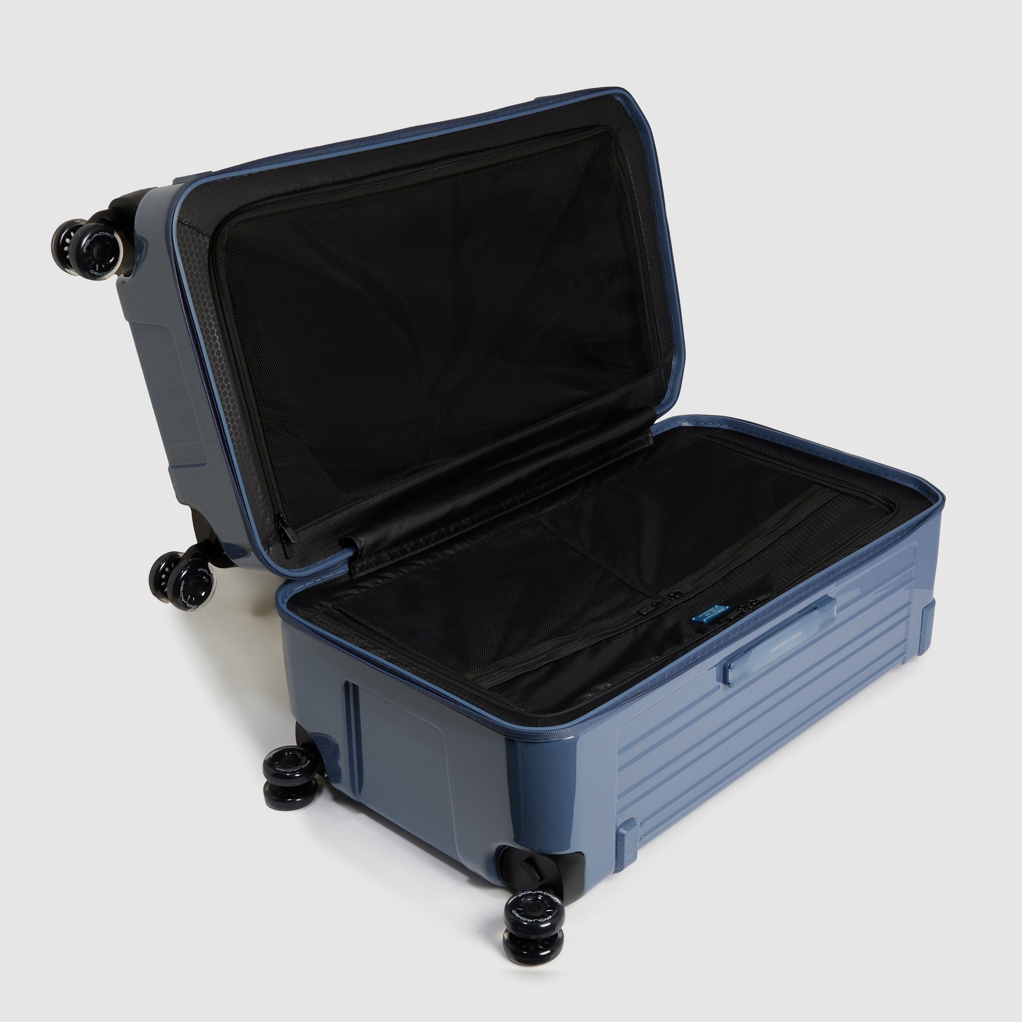 Piquadro PQLP Trunk Trolley hart grün 4 Rollen
