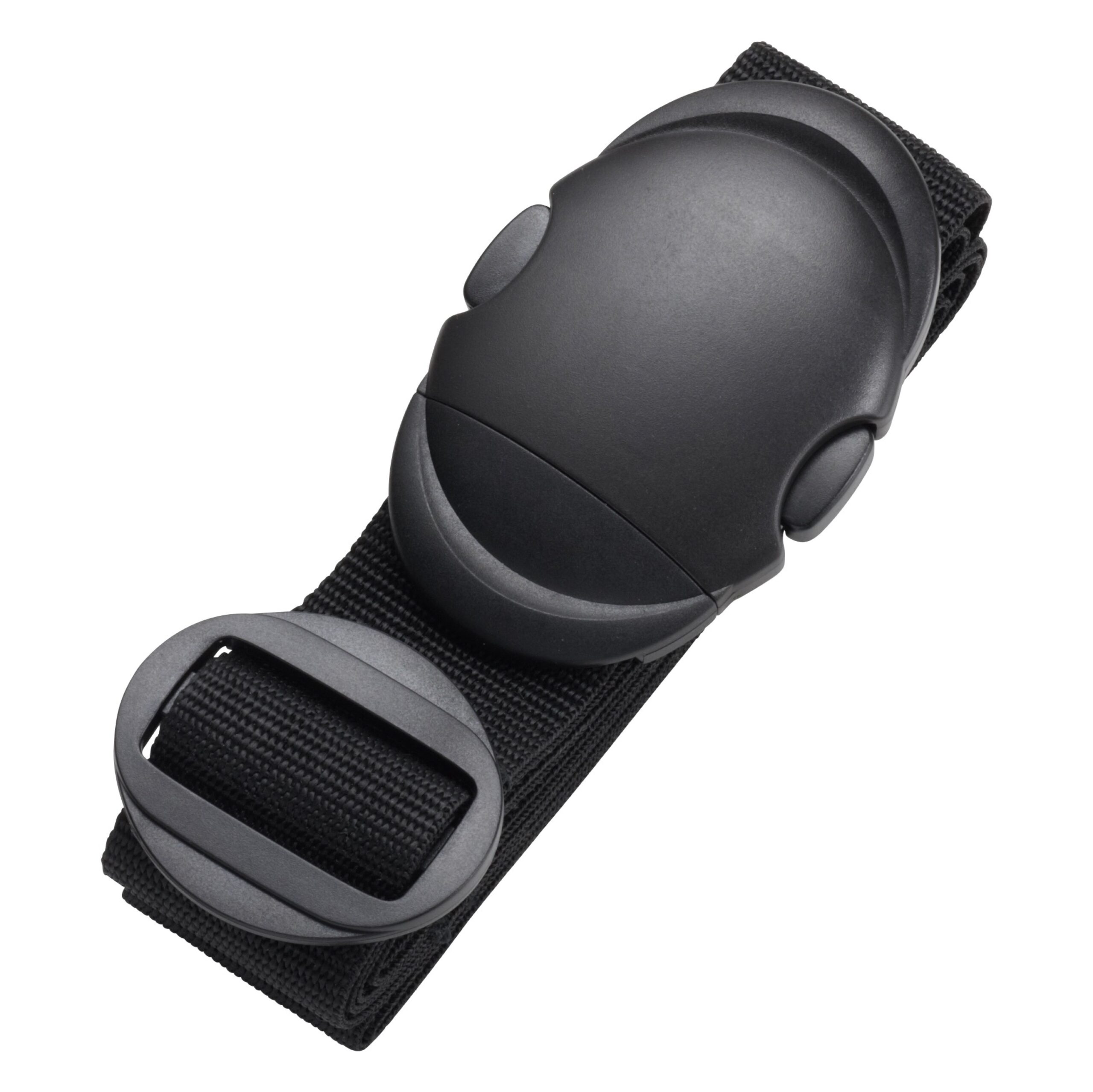Lightpak Koffergurt Gepäckgurt Polyester schwarz verstellbar