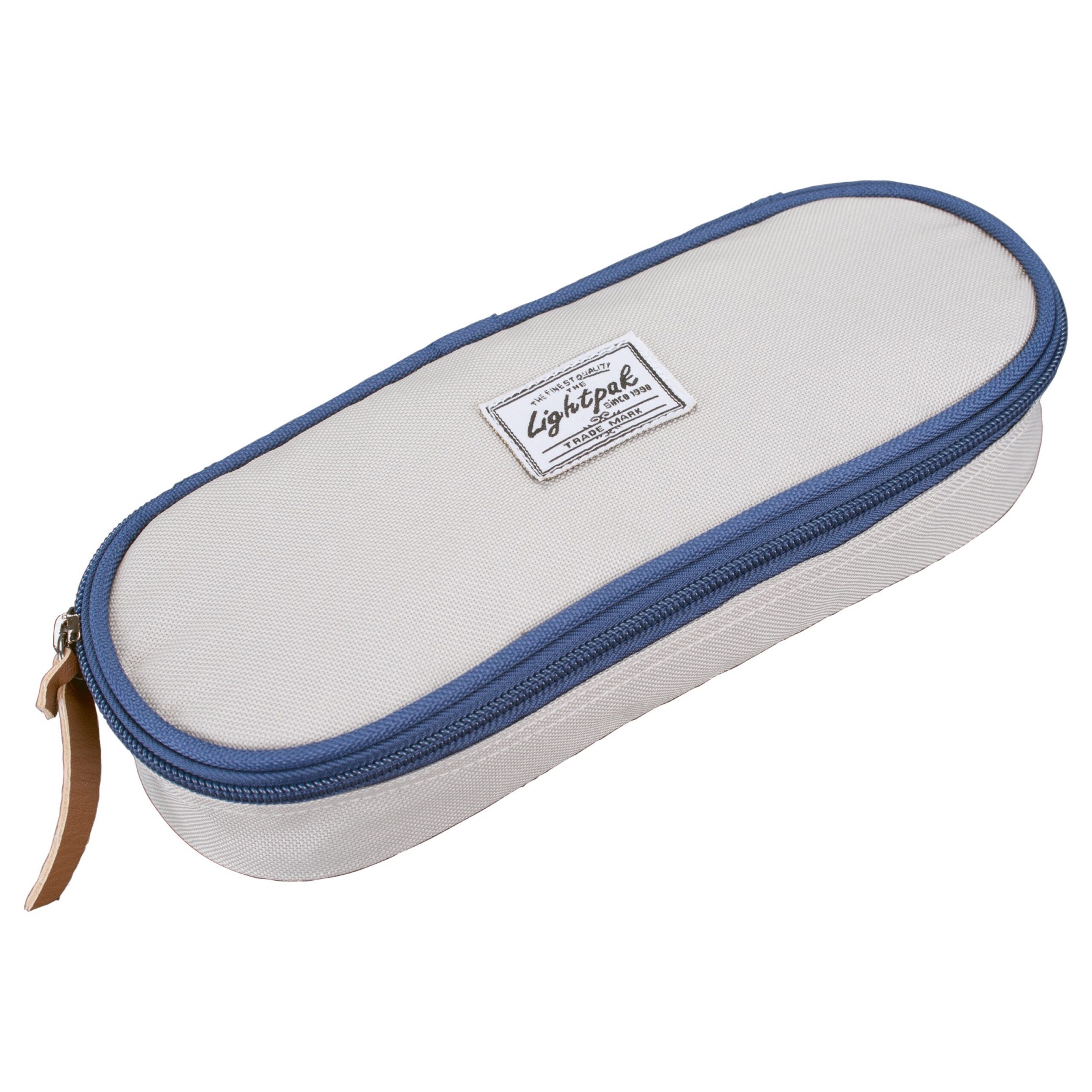 Lightpak Wild Child Schreibgeräteetui beige-blau Polyester