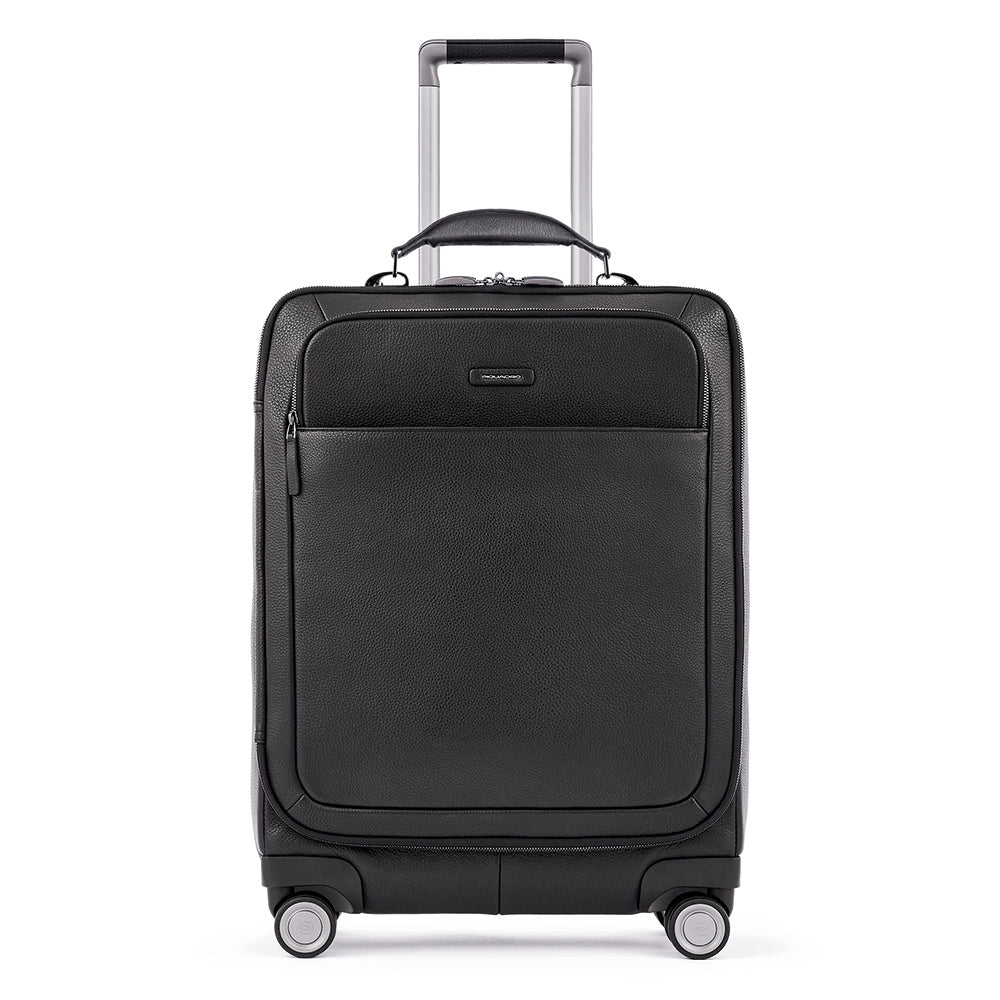 Piquadro PQ-Light Trolley 15,6 Zoll schwarz Laptopfach