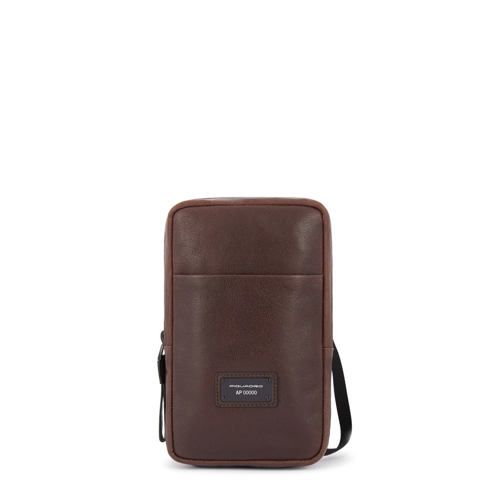 Piquadro Blue Square Handytasche N Leder RFID Hals