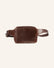 Buckle & Seam Dash Gürteltasche Leder Braun Dots