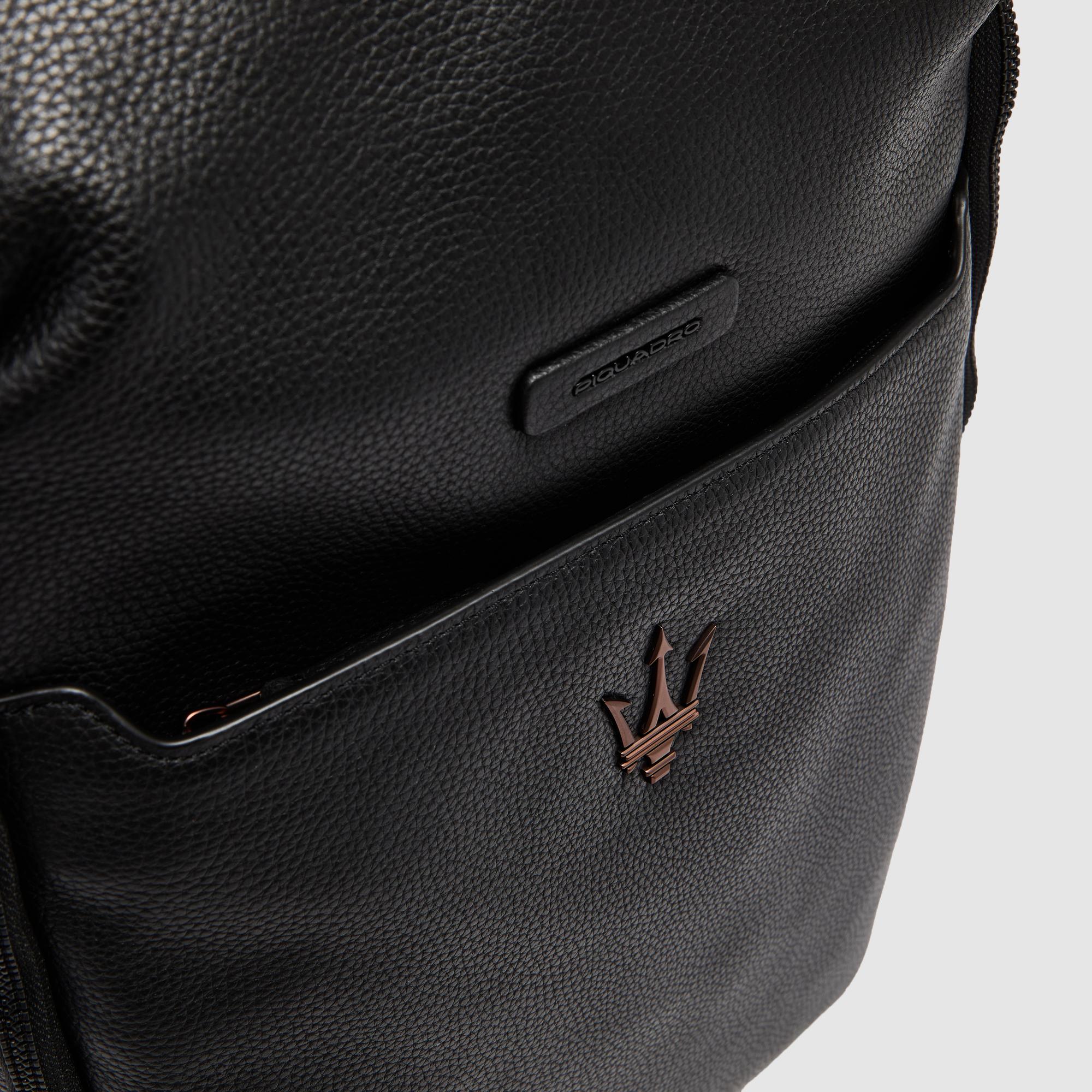 Piquadro x Maserati Modus Travel Backpack RFID Schwarz