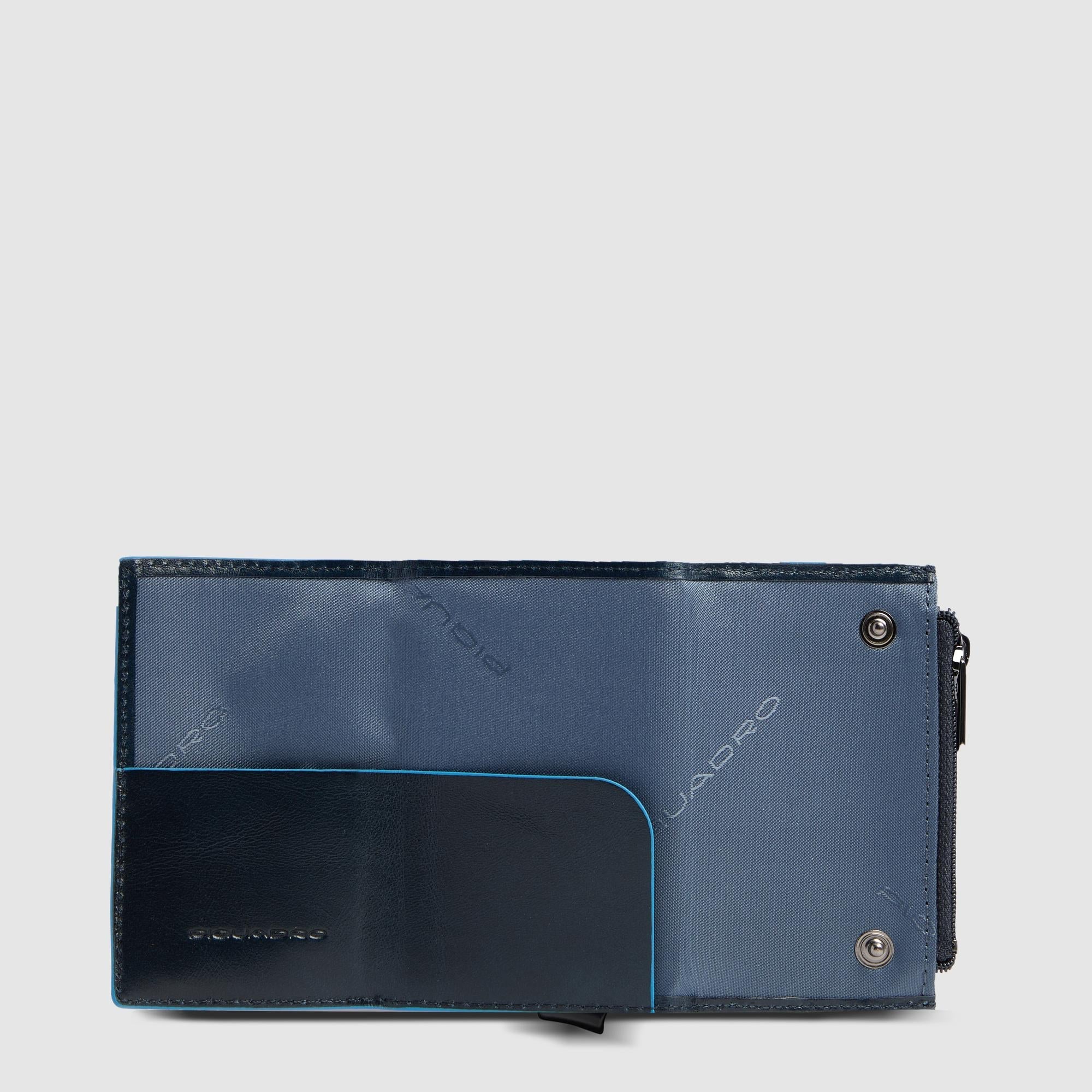 Piquadro Black Square Automatik Geldbörse Herren RFID