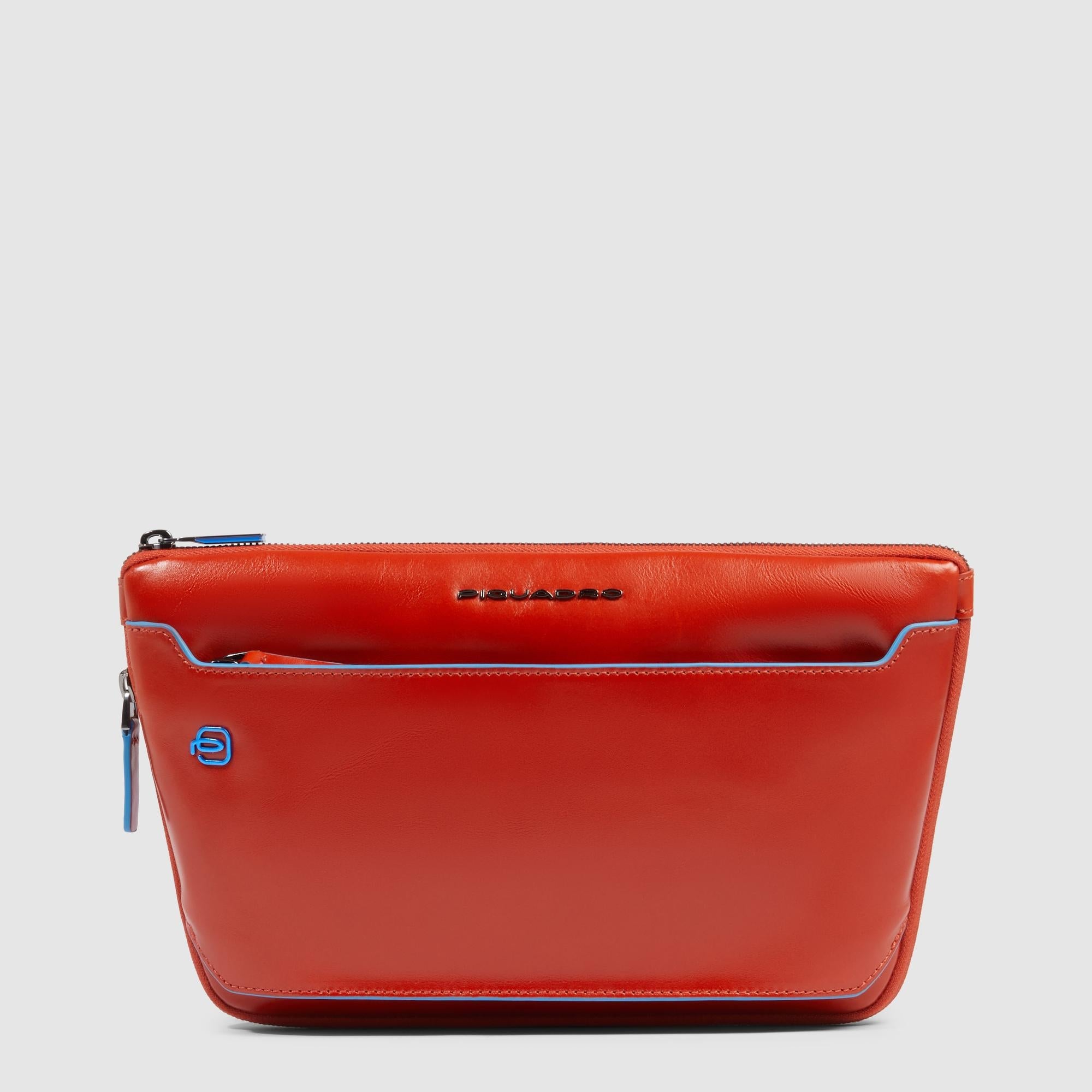 Piquadro Urban Bauchtasche Leder Dunkelblau erweiterbar