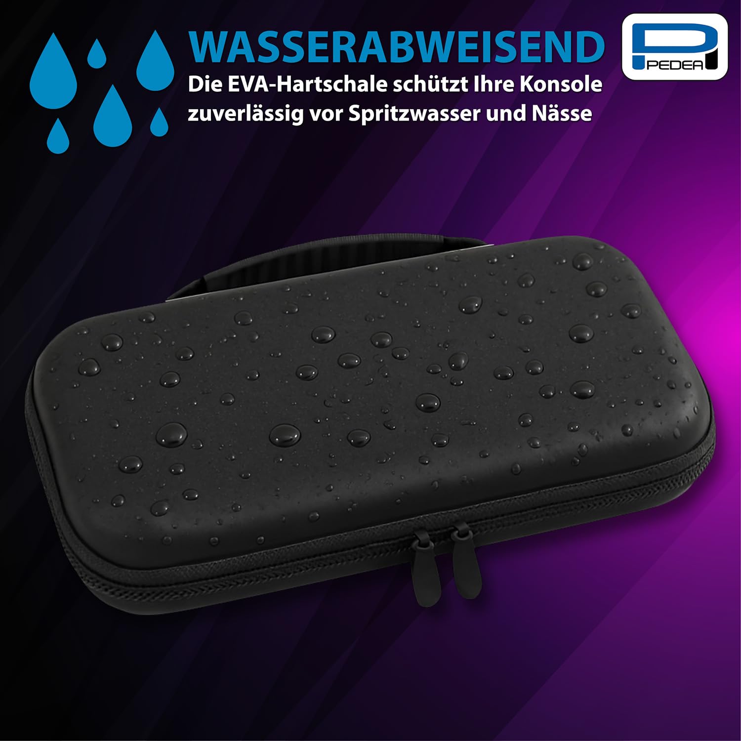 Pedea Tablet-Zubehör Switch 2 Tasche schwarz stoßfest