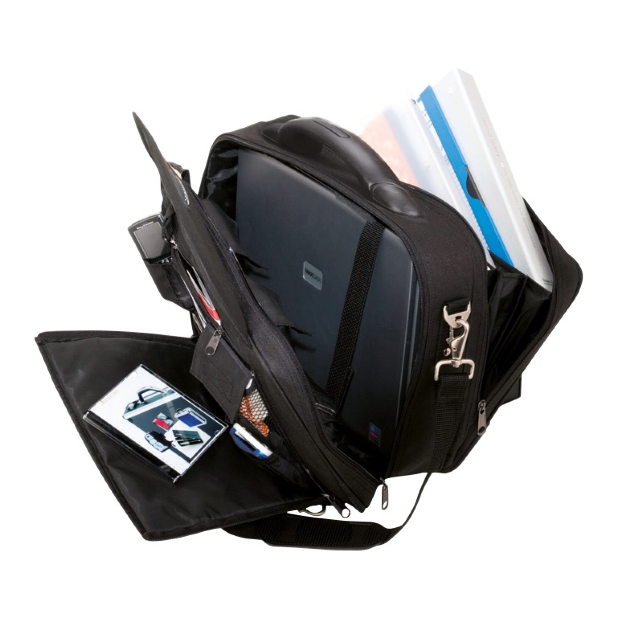 Lightpak Arco Laptoptasche 15 Zoll Schwarz Polyester