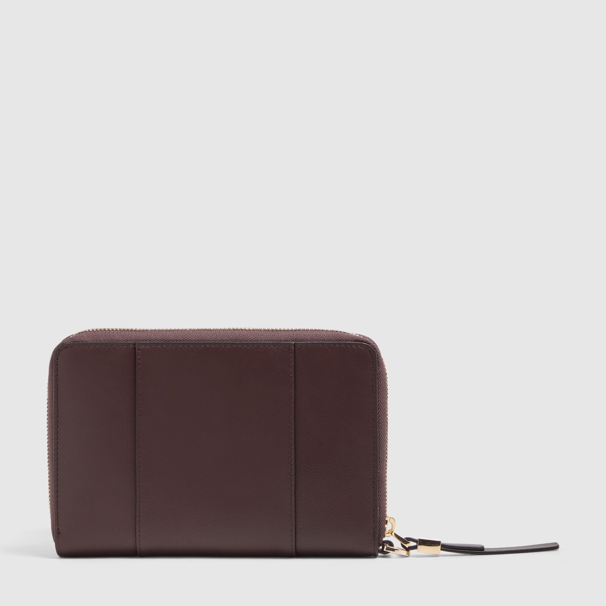 Piquadro Blue Square Reisepasshülle Leder schwarz mit Reissverschluss