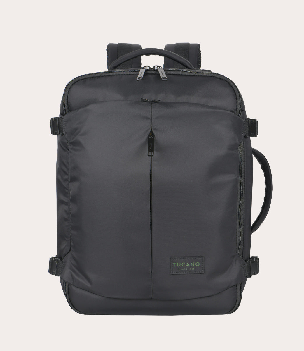 Tucano Tugò Premium Kabinenrucksack Schwarz 15,6 Zoll