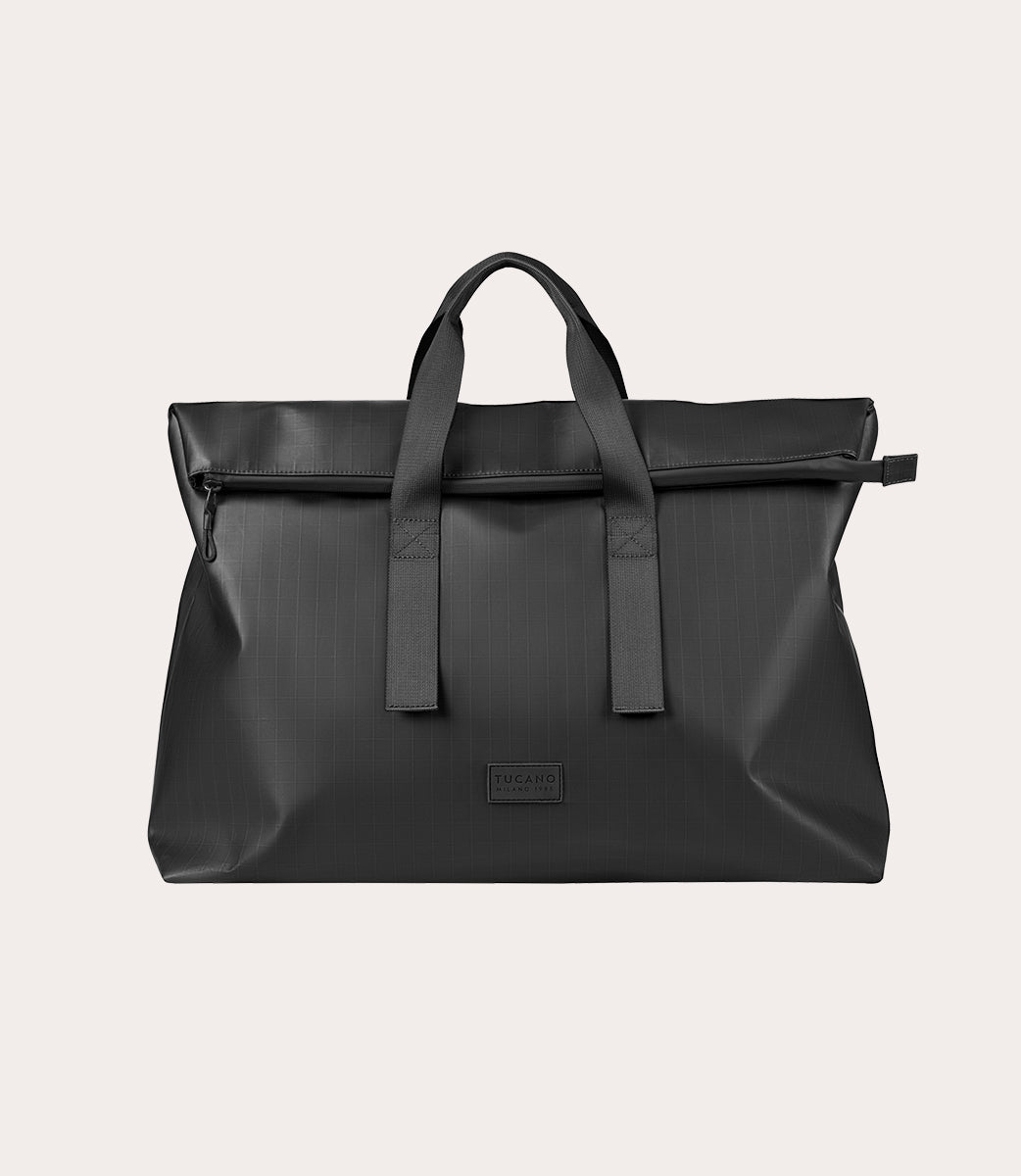 Tucano Fold Sign Weekender Tasche Schwarz 15,6 Zoll Ripstop
