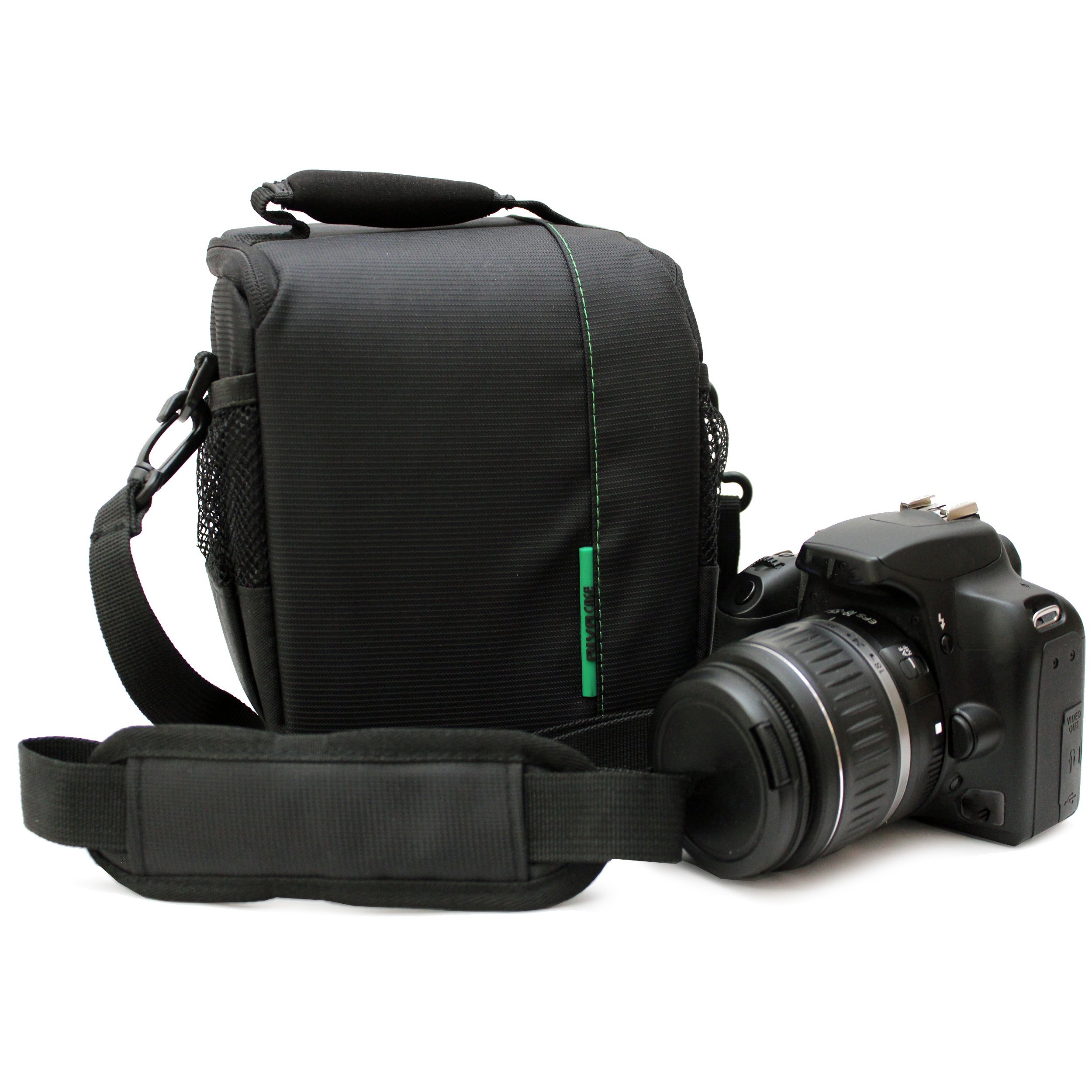 RIVACASE Hyde 7420 Kameratasche DSLR Schwarz Grün