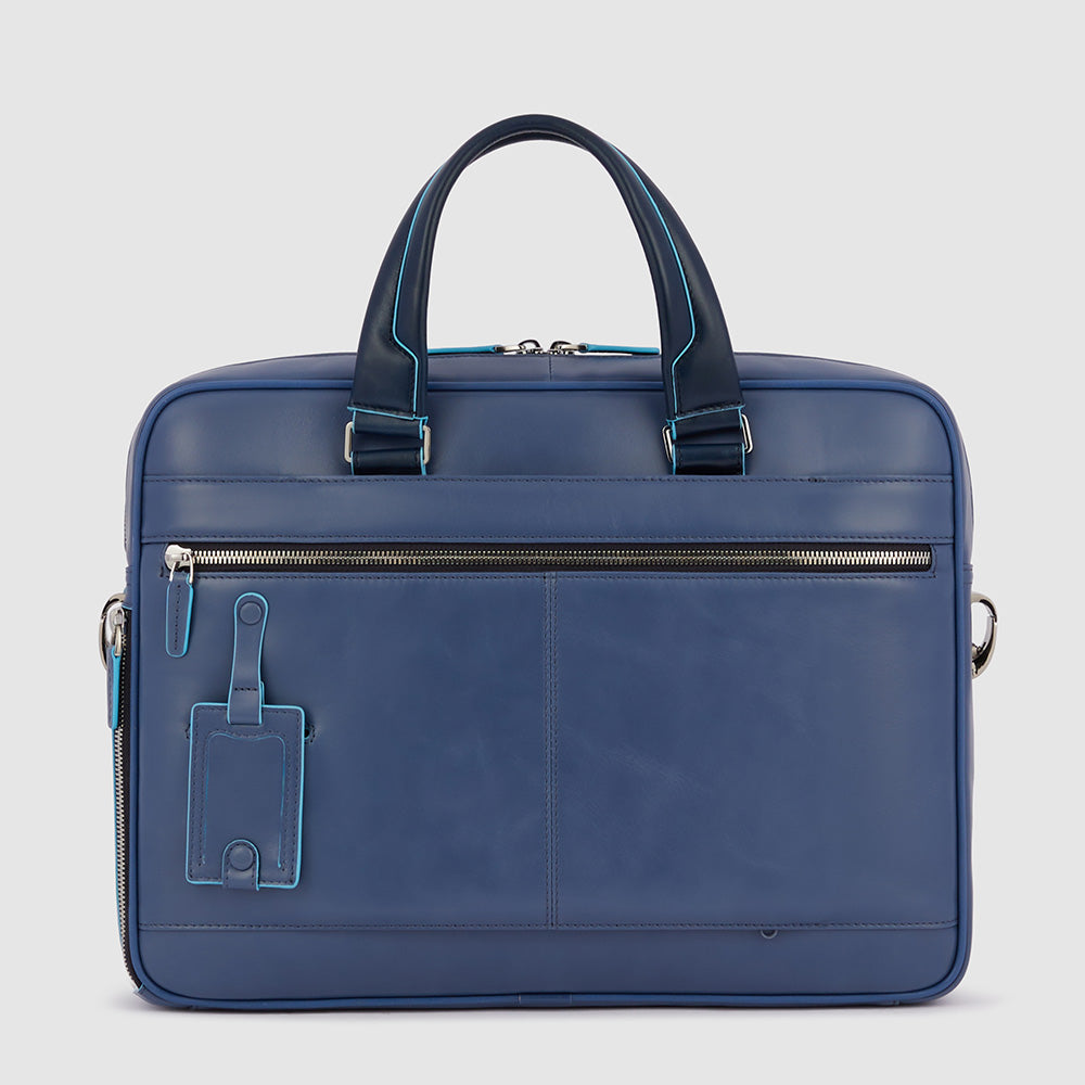 Piquadro Modus Aktentasche 15 Zoll Blau Personalisierbar