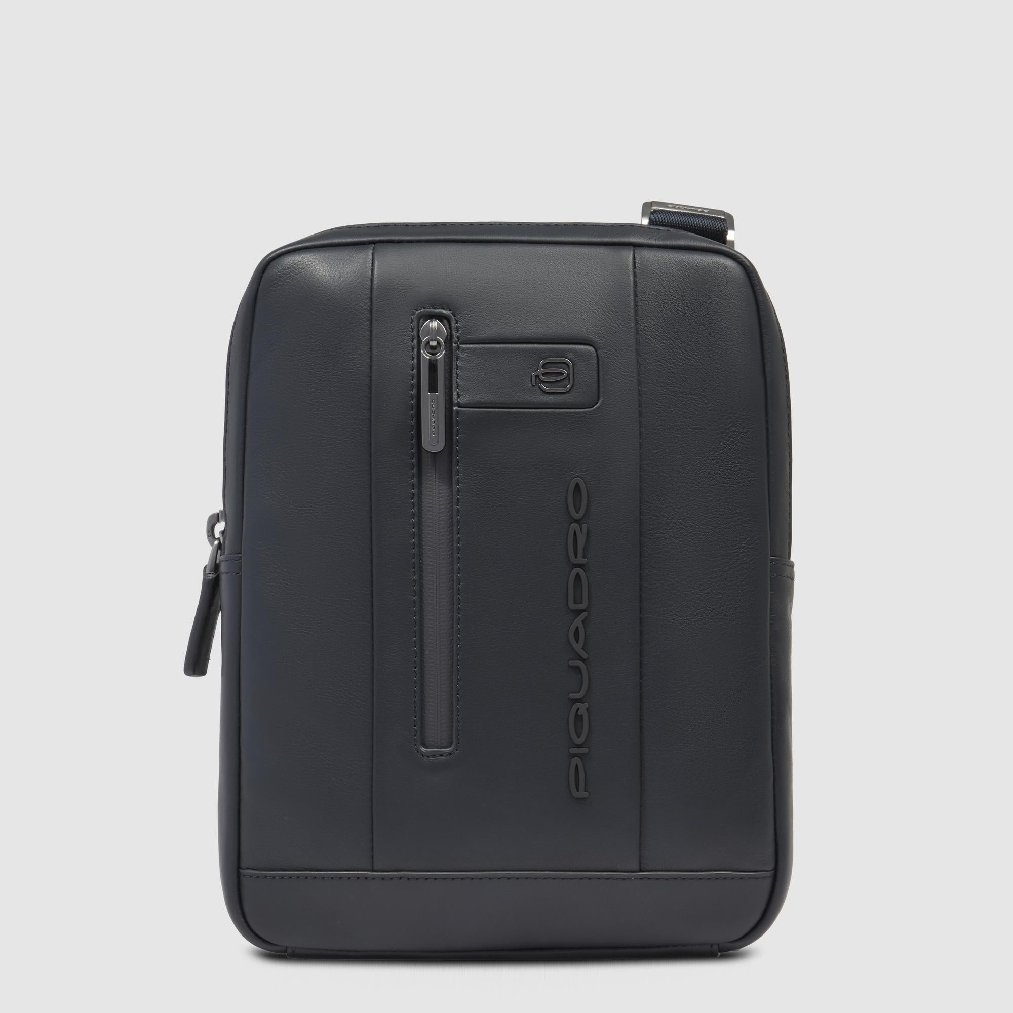 Piquadro Urban Borsello Herren iPad schwarz Leder
