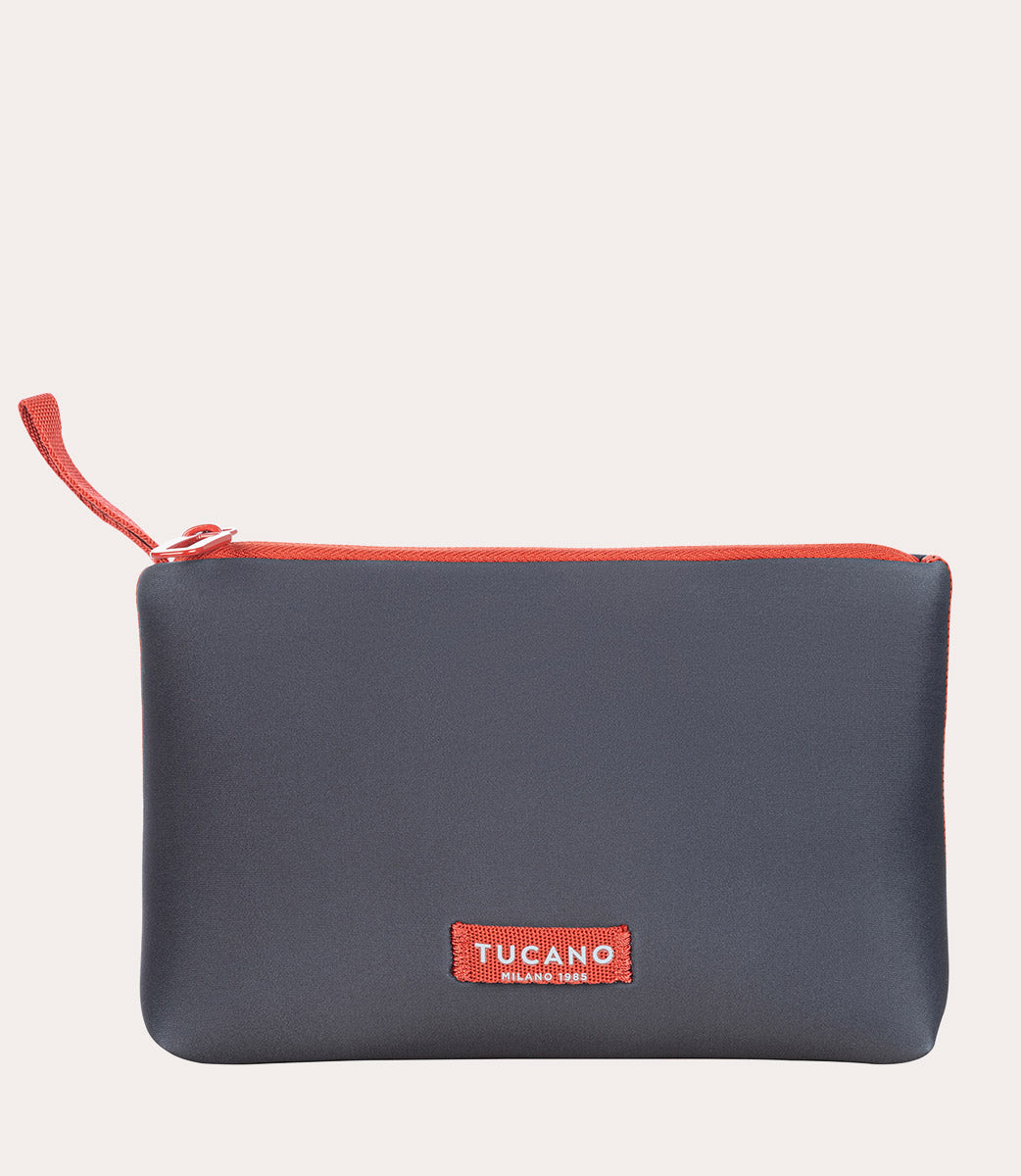 Tucano Schizzo Beautycase Weiß Neopren R-PET
