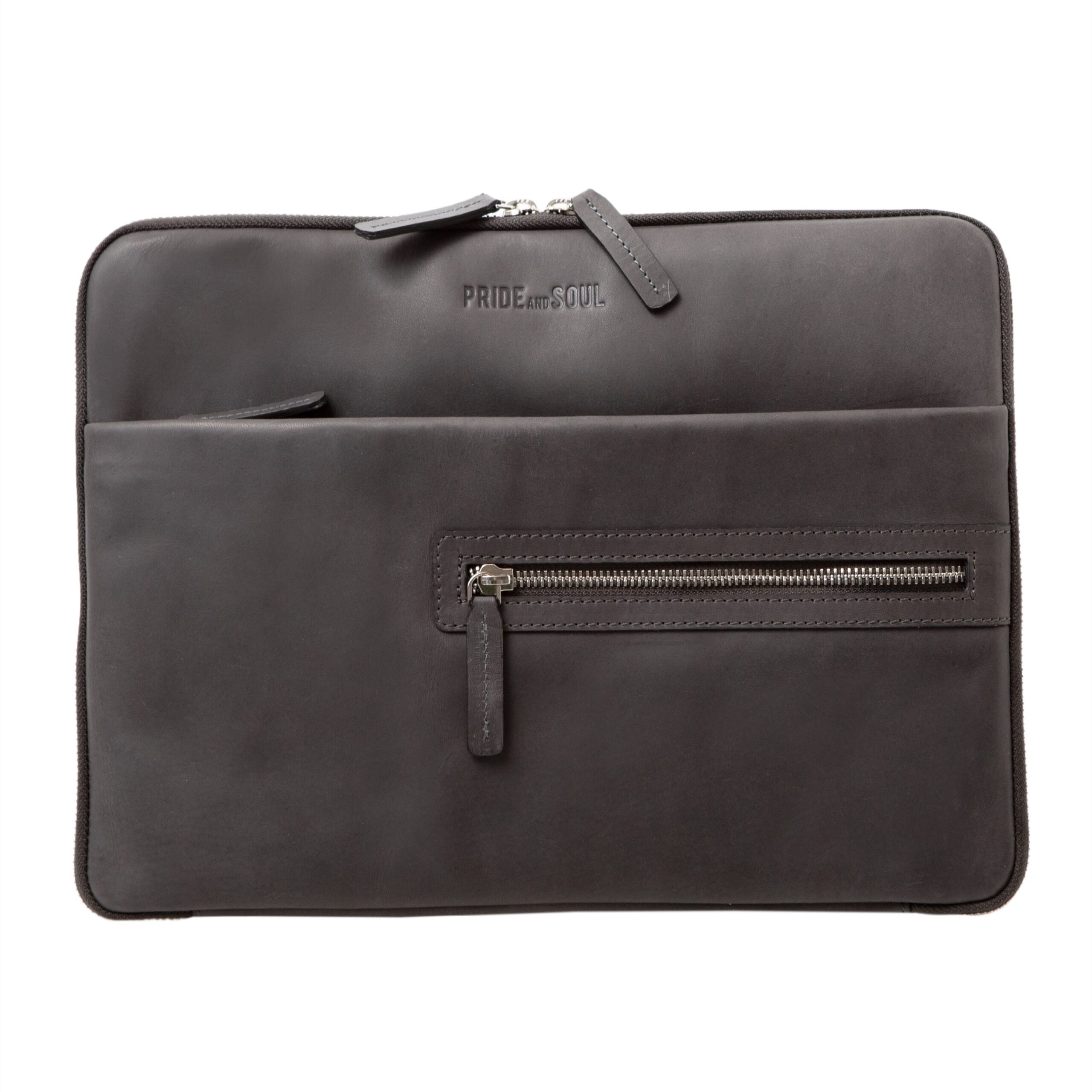Lightpak Terra Schreib-Tabletmappe A4 grau Leder