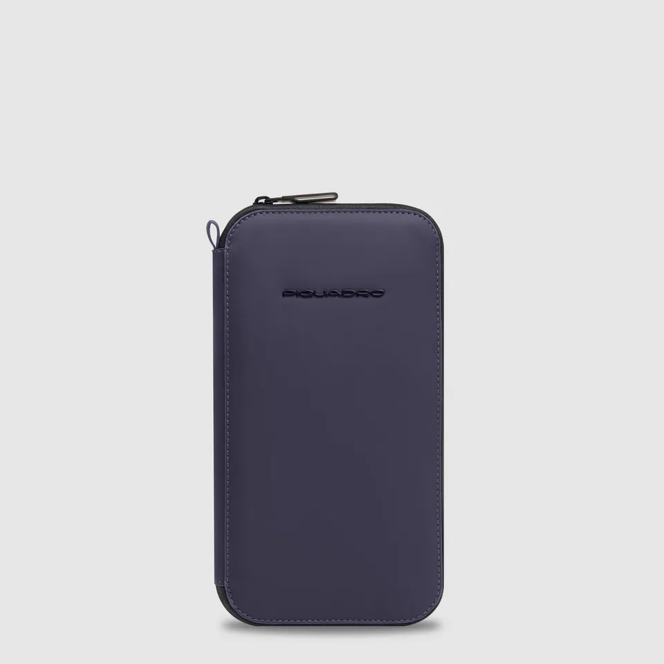 Piquadro Blue Square Reisepasshülle Leder grün RFID