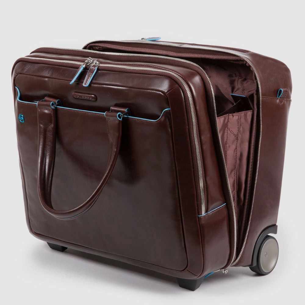 Piquadro PQLP Piloten-Trolley Leder 15,6 Zoll N