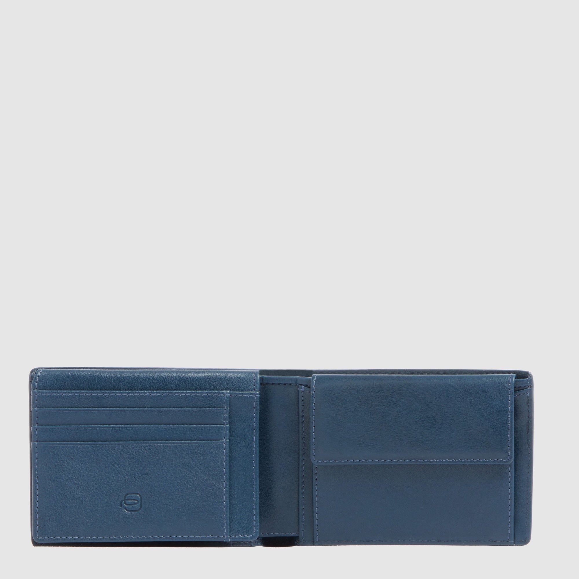 Piquadro Blue Square Herren Geldbörse BLU Leder