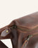 Buckle & Seam Dash Gürteltasche Leder Braun Dots