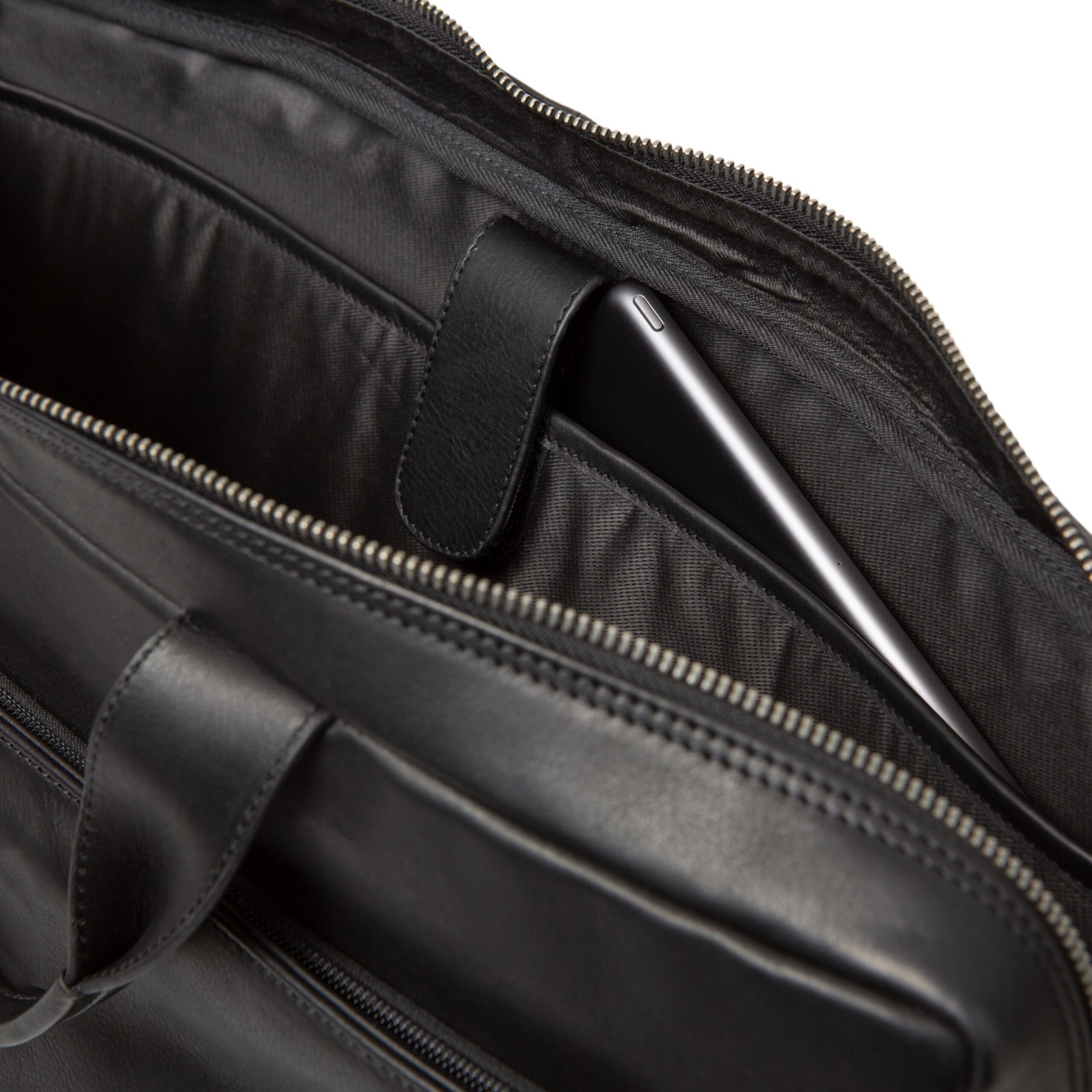 Lightpak Mover Laptoptasche 15 Zoll schwarz Leder