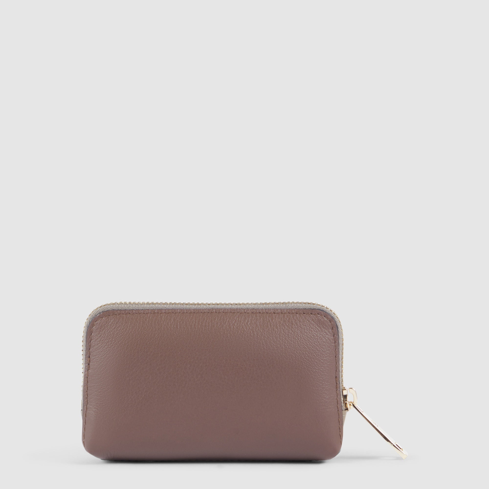 Piquadro Materia Schlüsseletui Damen Schwarz Leder Etui
