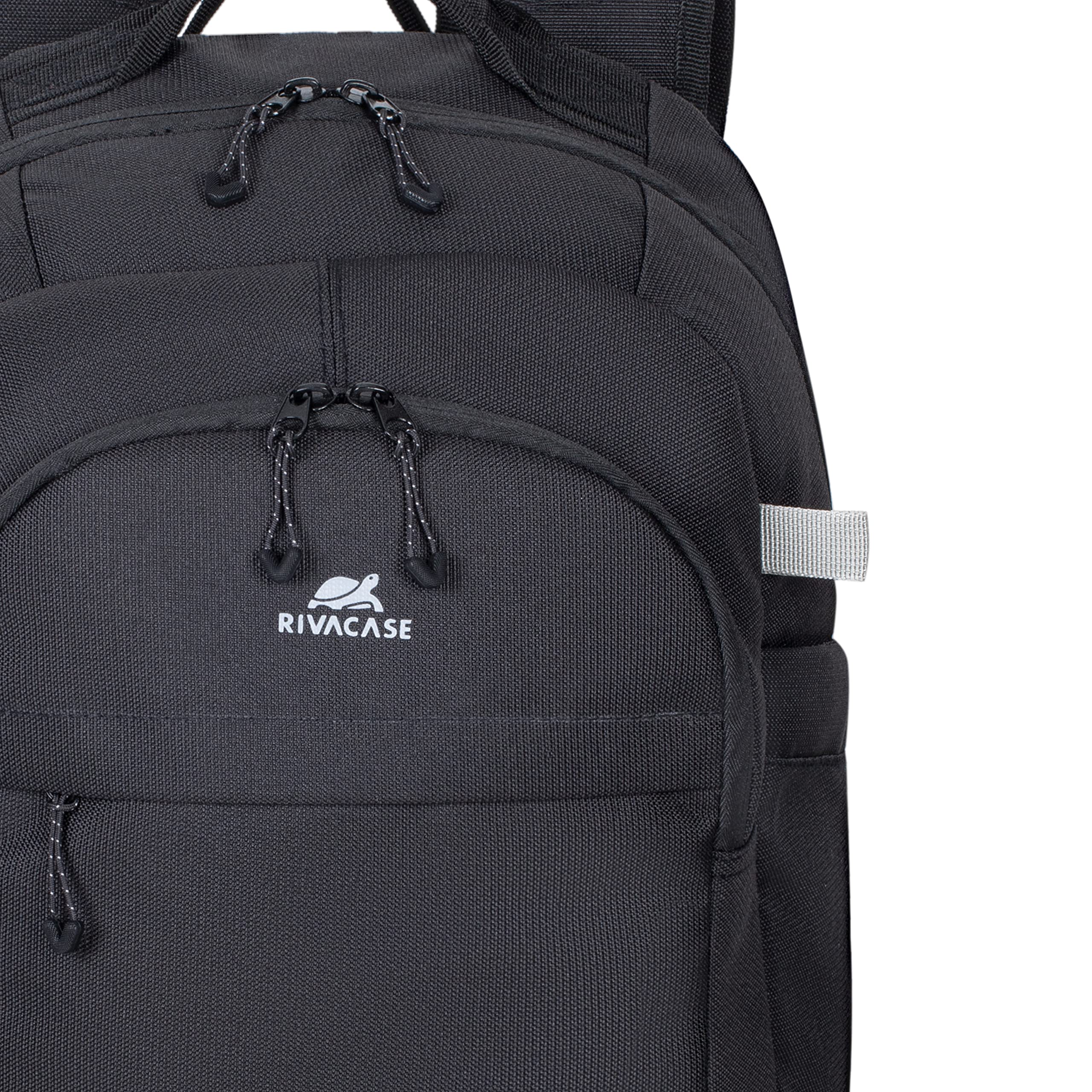 RIVACASE Agora Laptoprucksack 16L schwarz 14 Zoll