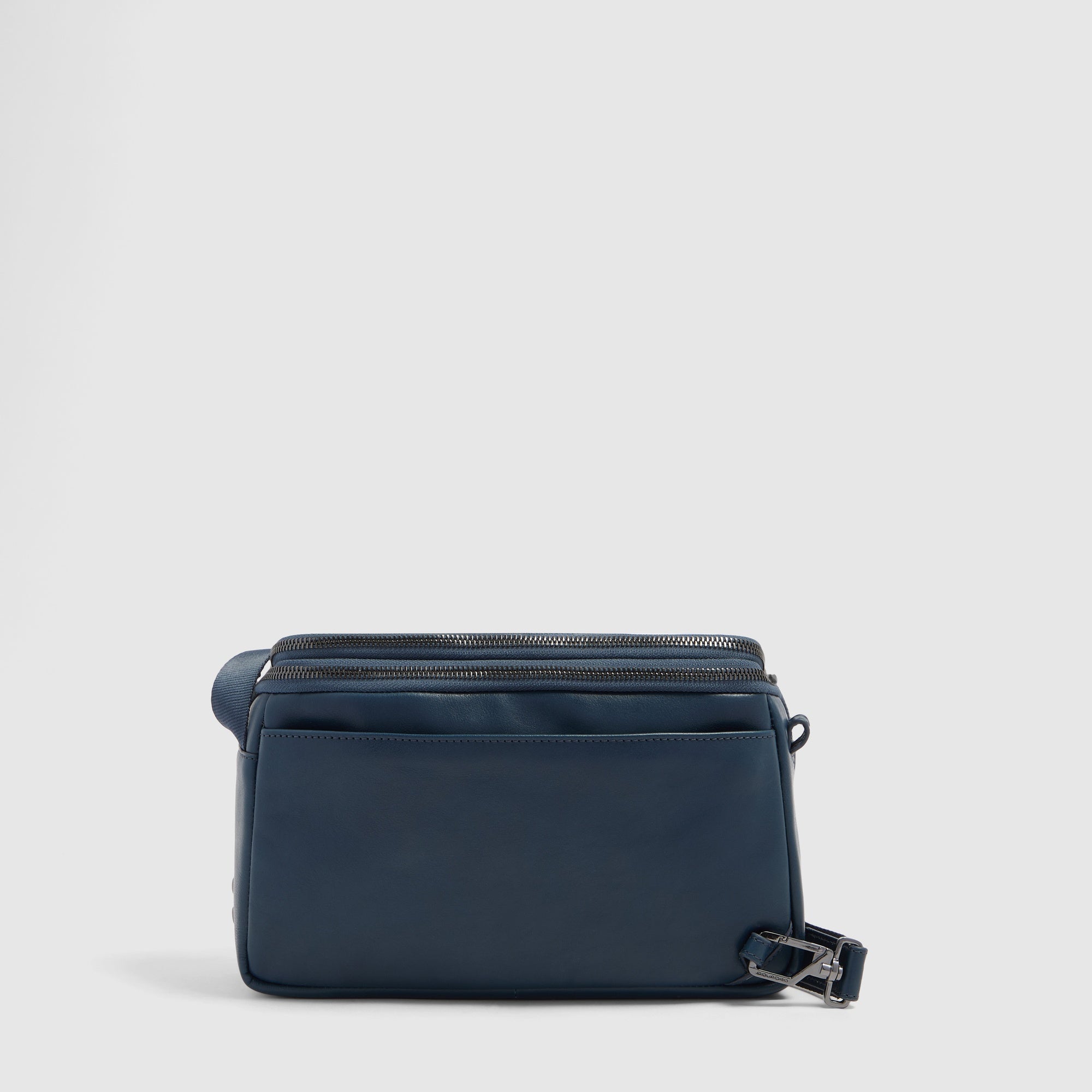 Piquadro Urban Umhängetasche Herren Blau iPad mini Leder