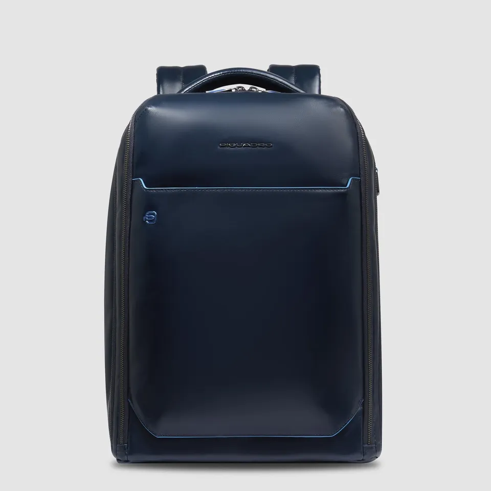 Piquadro Black Square Rucksack 15,6 Zoll Schwarz Laptop