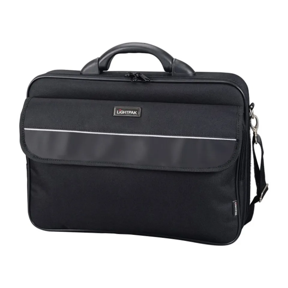 Lightpak Elite L Laptoptasche 17 Zoll Schwarz Polyester