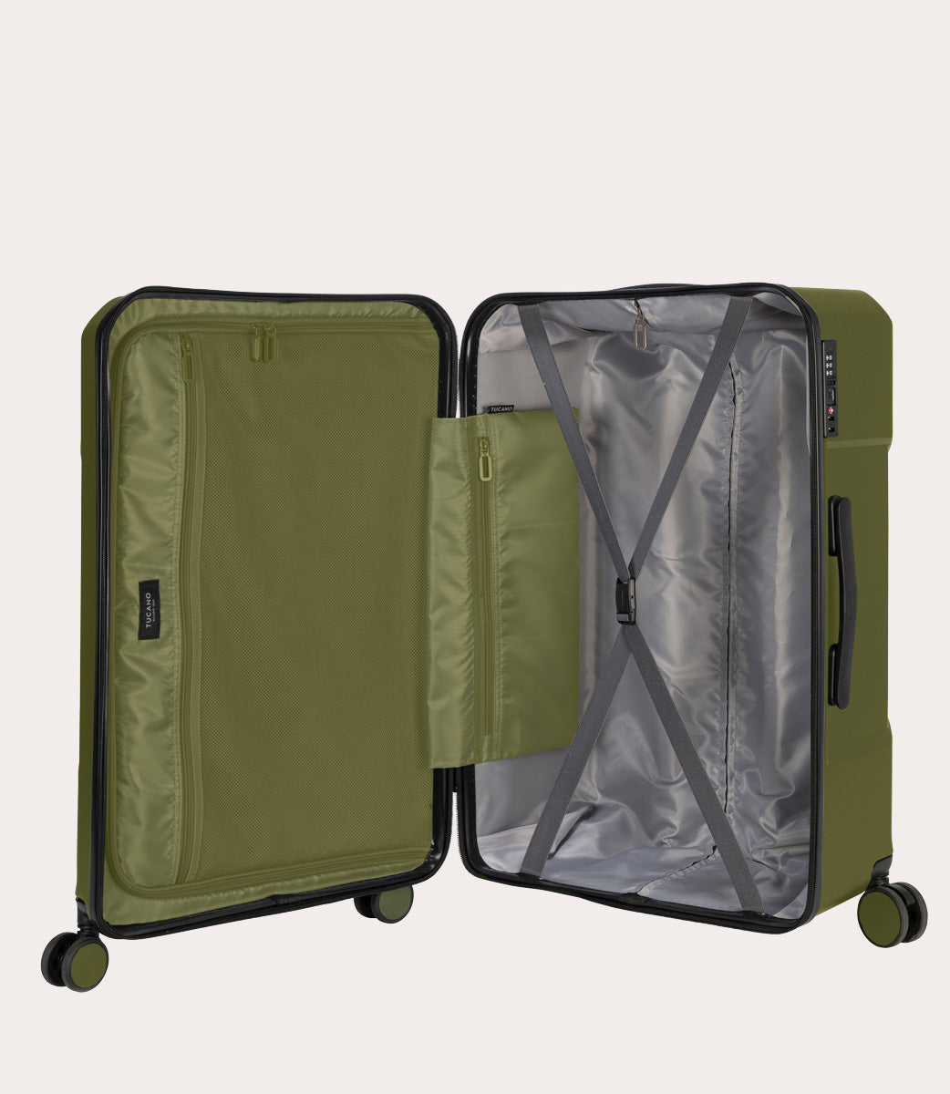 Tucano Iron 72L Koffer Schwarz Polycarbonat