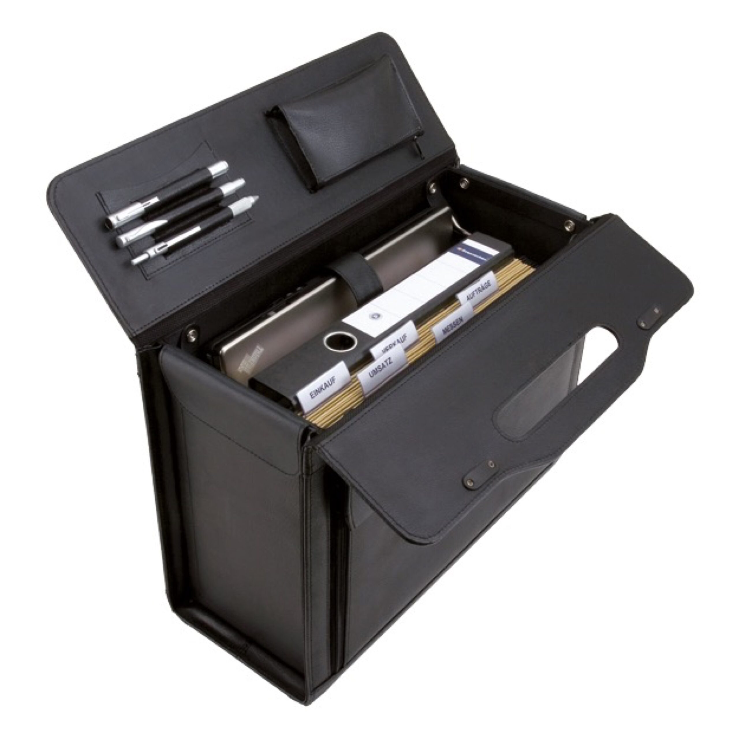 Lightpak ANCONA Pilotenkoffer 15 Zoll schwarz Laptopfach