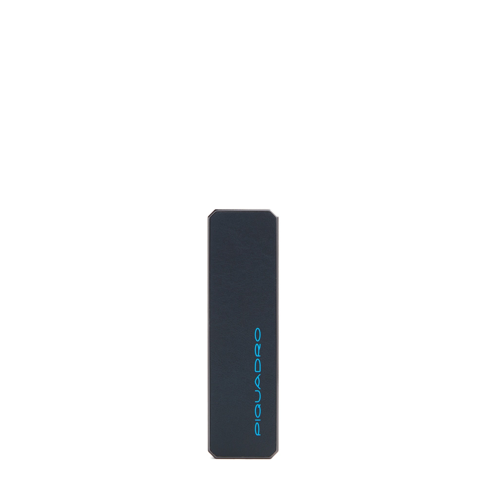 Piquadro Connequ Schlüsselanhänger Leder Blau mit Tracker
